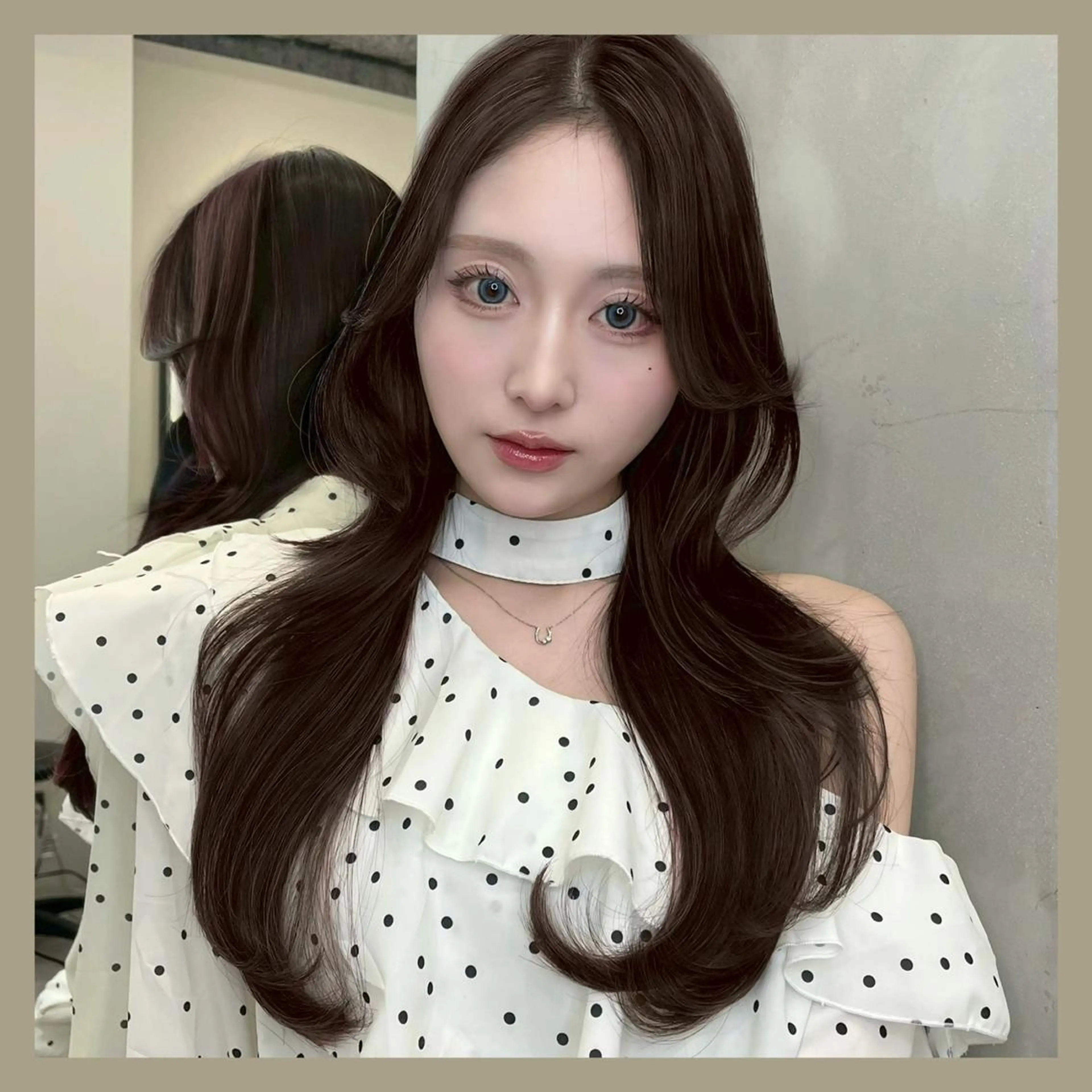 【人気No.1️⃣✨】【迷ったらこれ✨ミニモ限定価格🉐】 韓国風カット＋透明感ワンカラー＋1stepトリートメントの写真