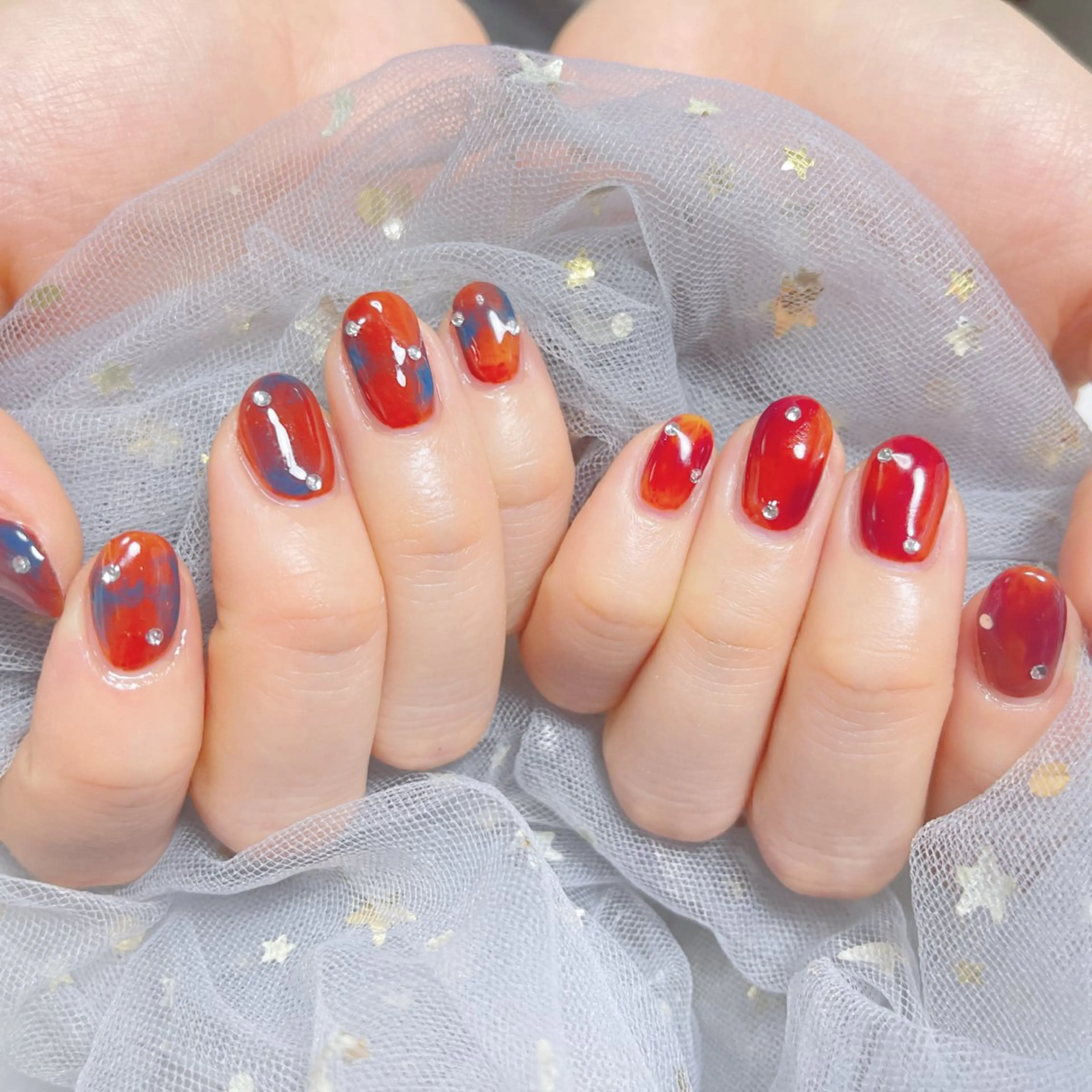 ネイル ハンドネイル 🎀ネイルサロン エクラYUI🎀のネイルデザイン