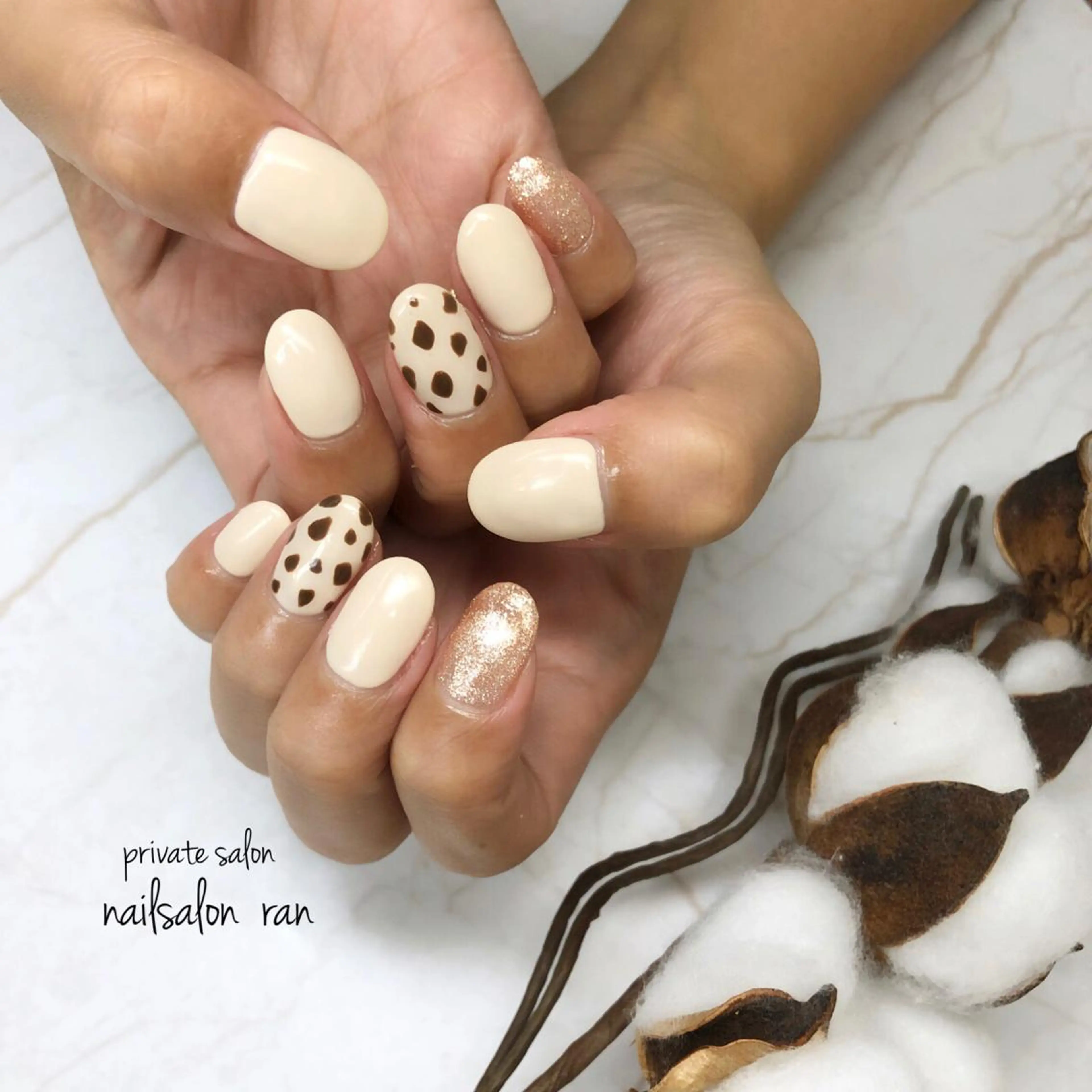 ネイル 持ち込み nailsalon ranのネイルデザイン