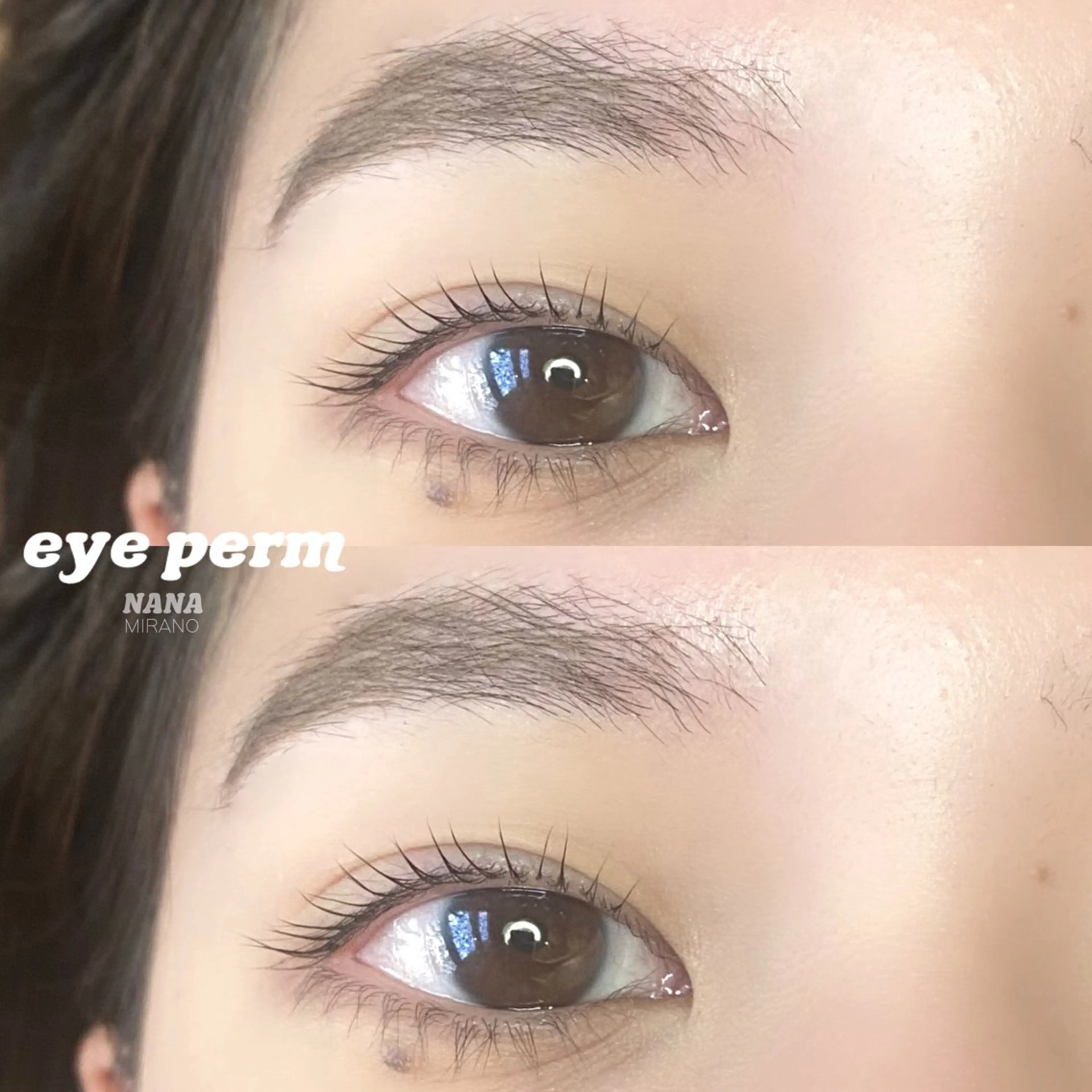 マツエク・マツパ パリジェンヌラッシュリフト 𝘒𝘈𝘌𝘋𝘌 天神𝘕𝘈𝘕𝘈のマツエク・マツパデザイン