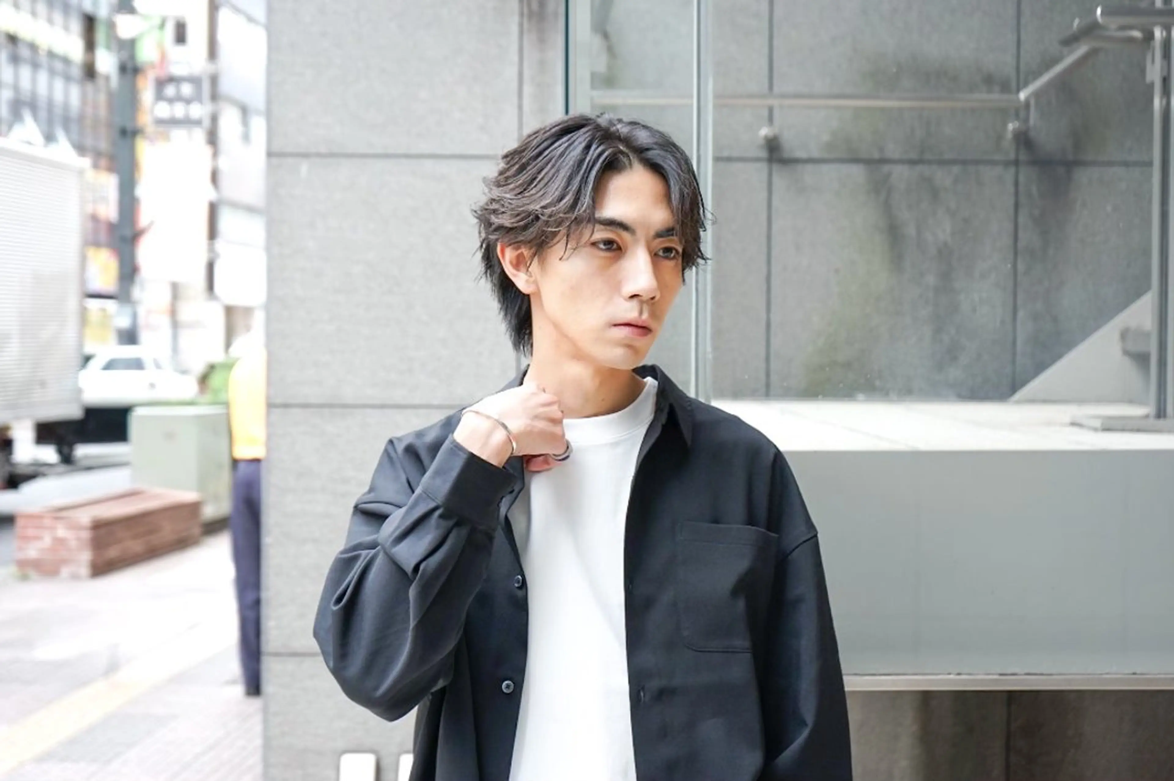 メンズ ブリーチカラー/ 名古屋/ioriのヘアスタイル