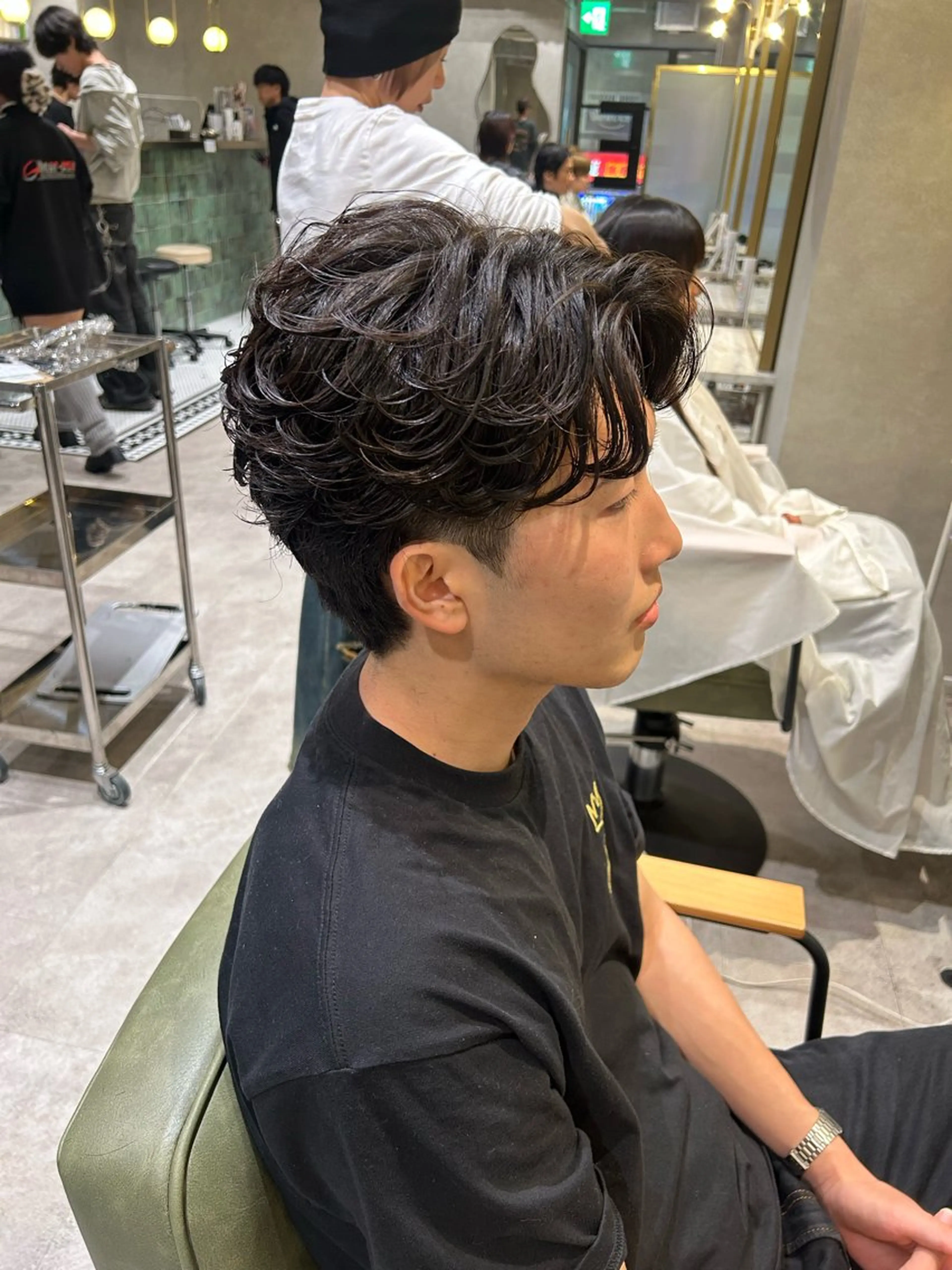 メンズ カット パーマ トレンドカット/ メンズ/パーマゆめのヘアスタイル