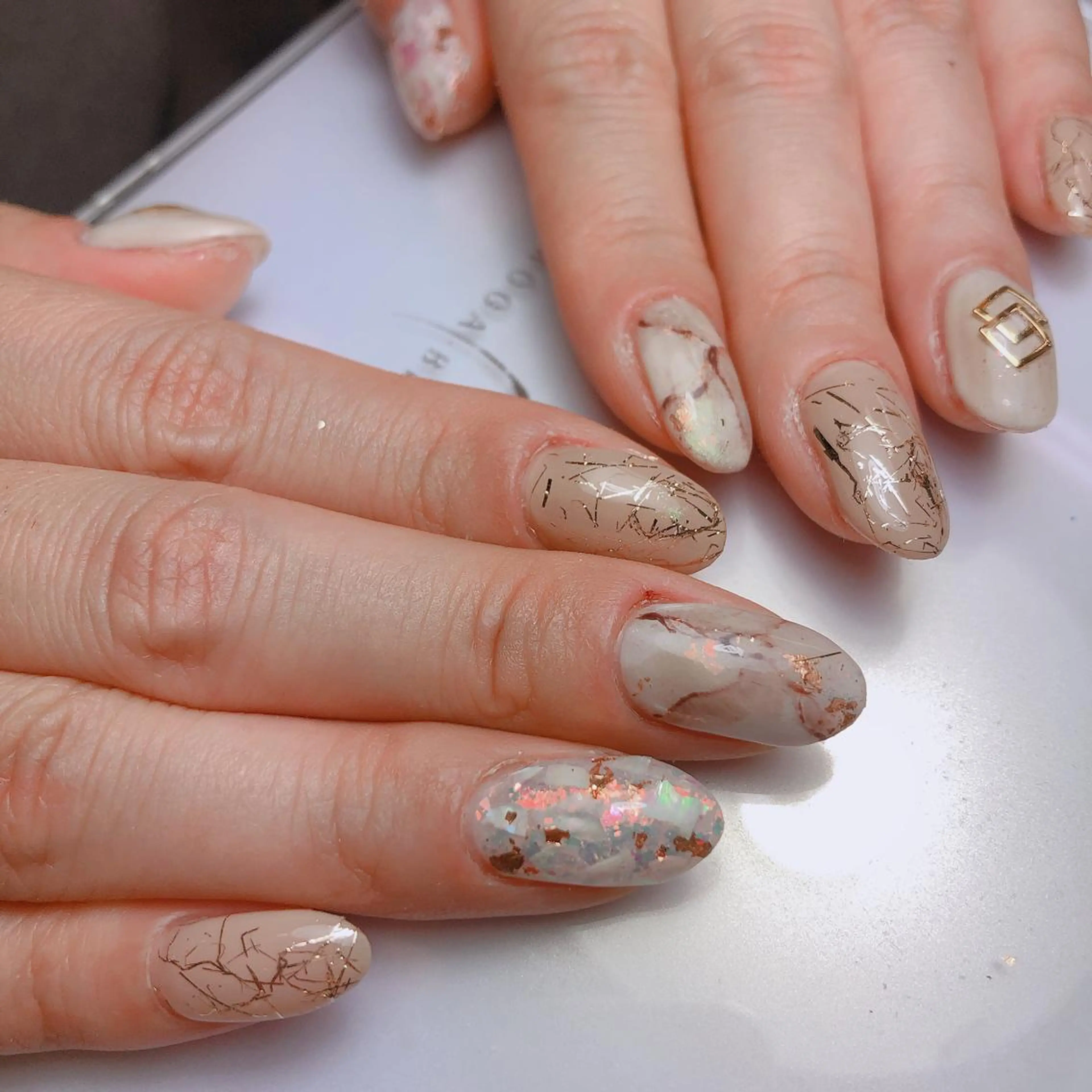 ネイル ハンドネイル 石原 夕華のネイルデザイン