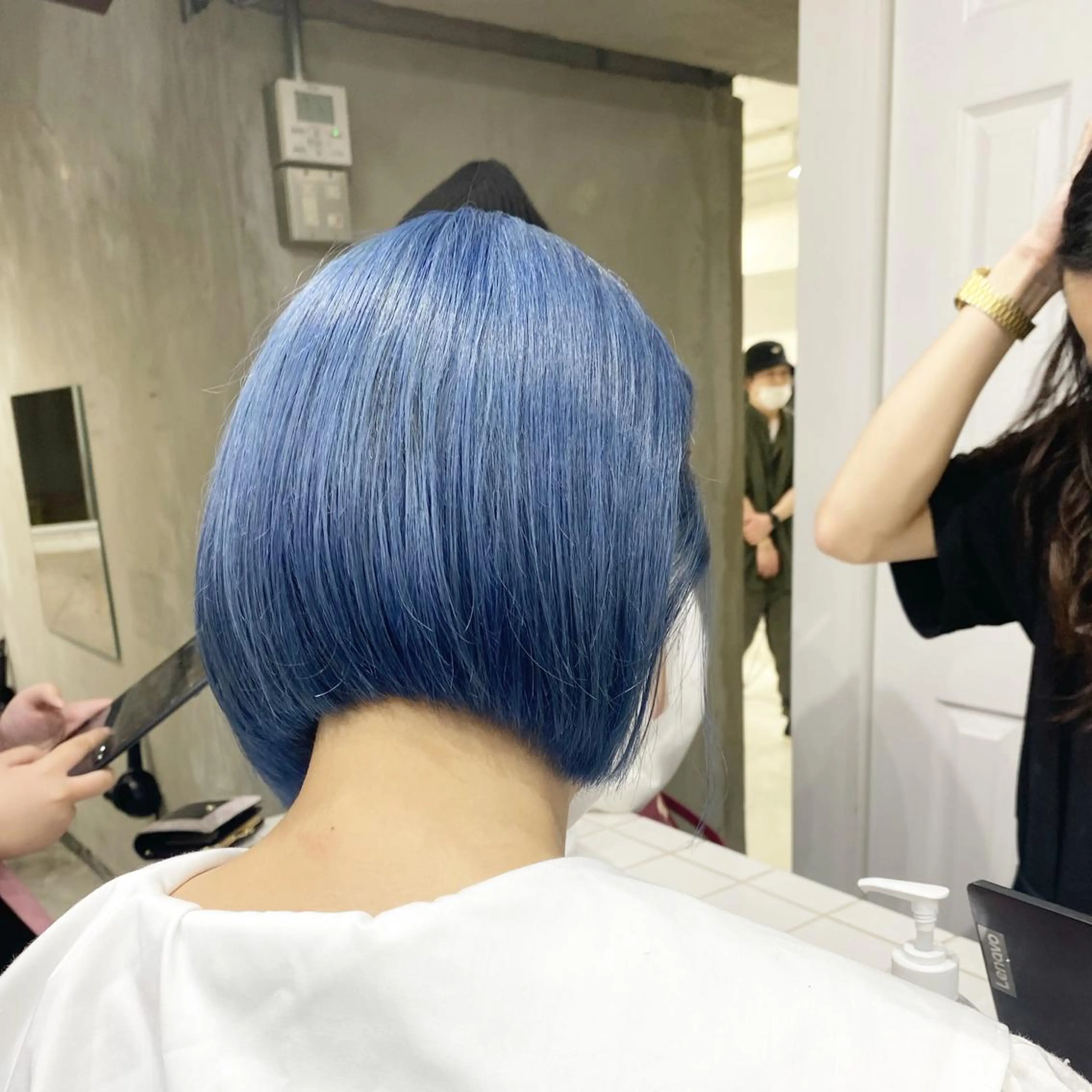 ショート カラー マンツーマン/ハイ トーン/HIROKIのヘアスタイル