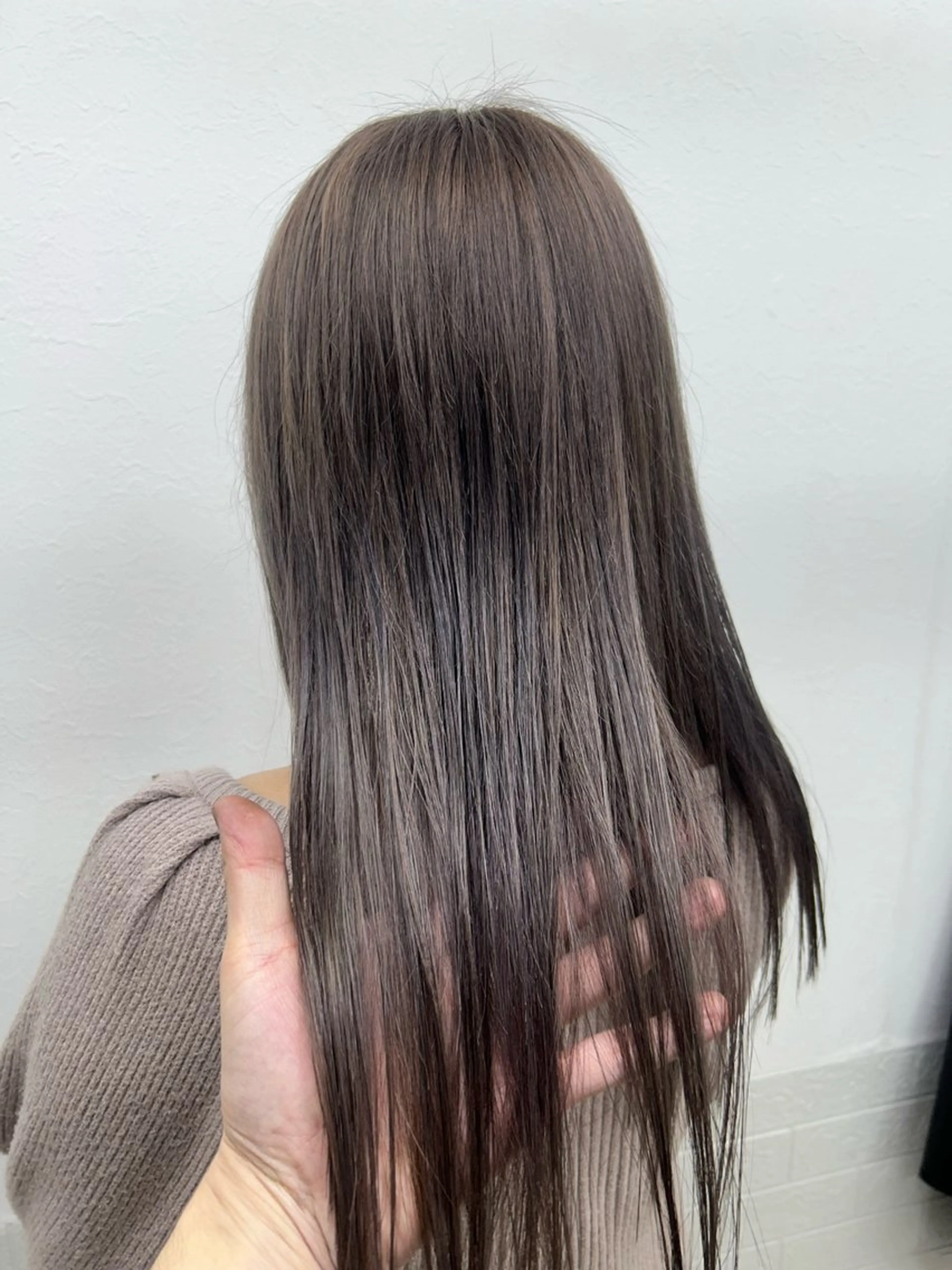 カラー ダブルスキルエクステ /羽エクステ白石宇由のヘアスタイル