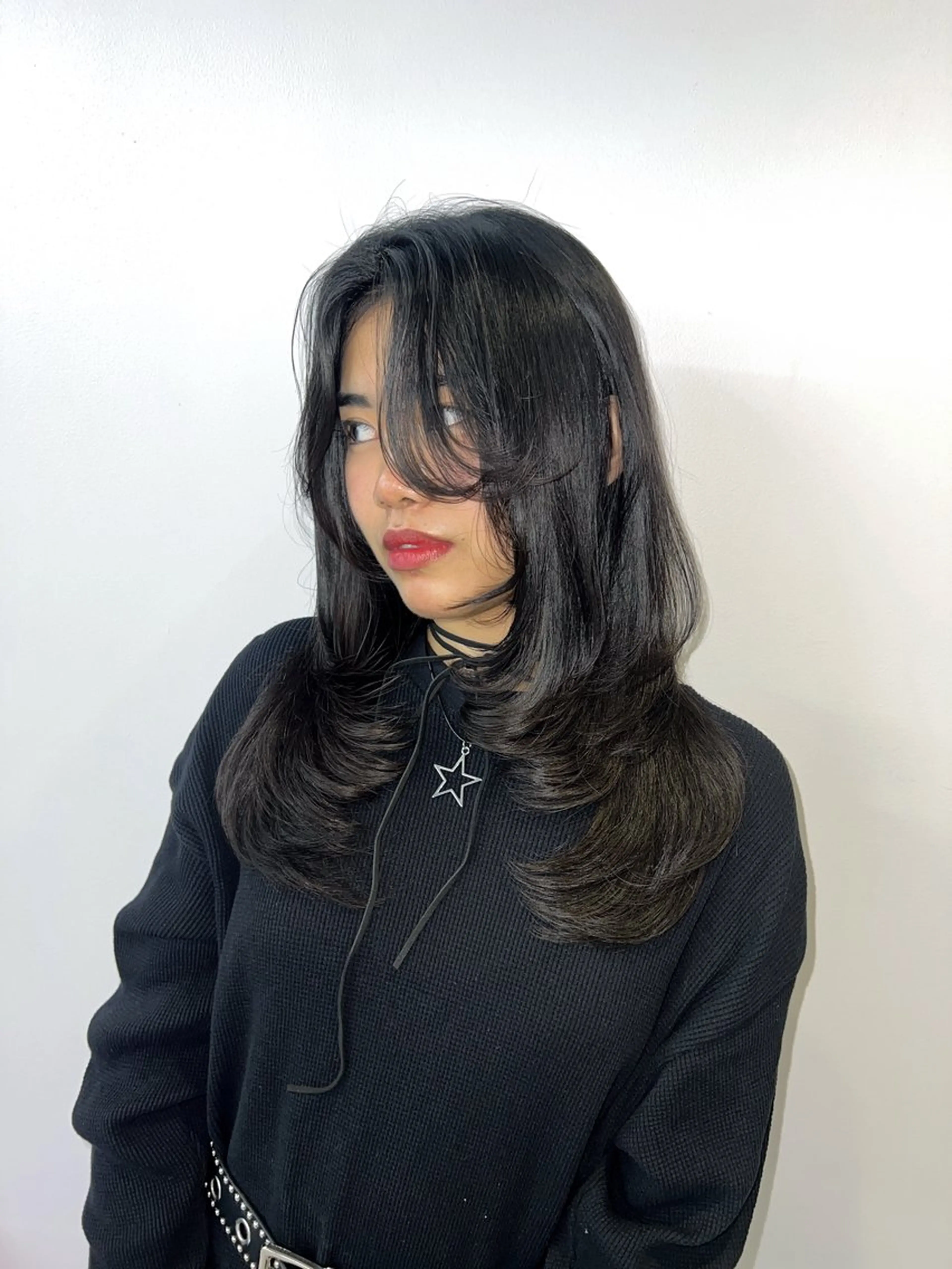 ロング レイヤーカット 縮毛矯正 縮毛矯正 Uno. 本気で ヘアに悩む方へ✨のヘアスタイル