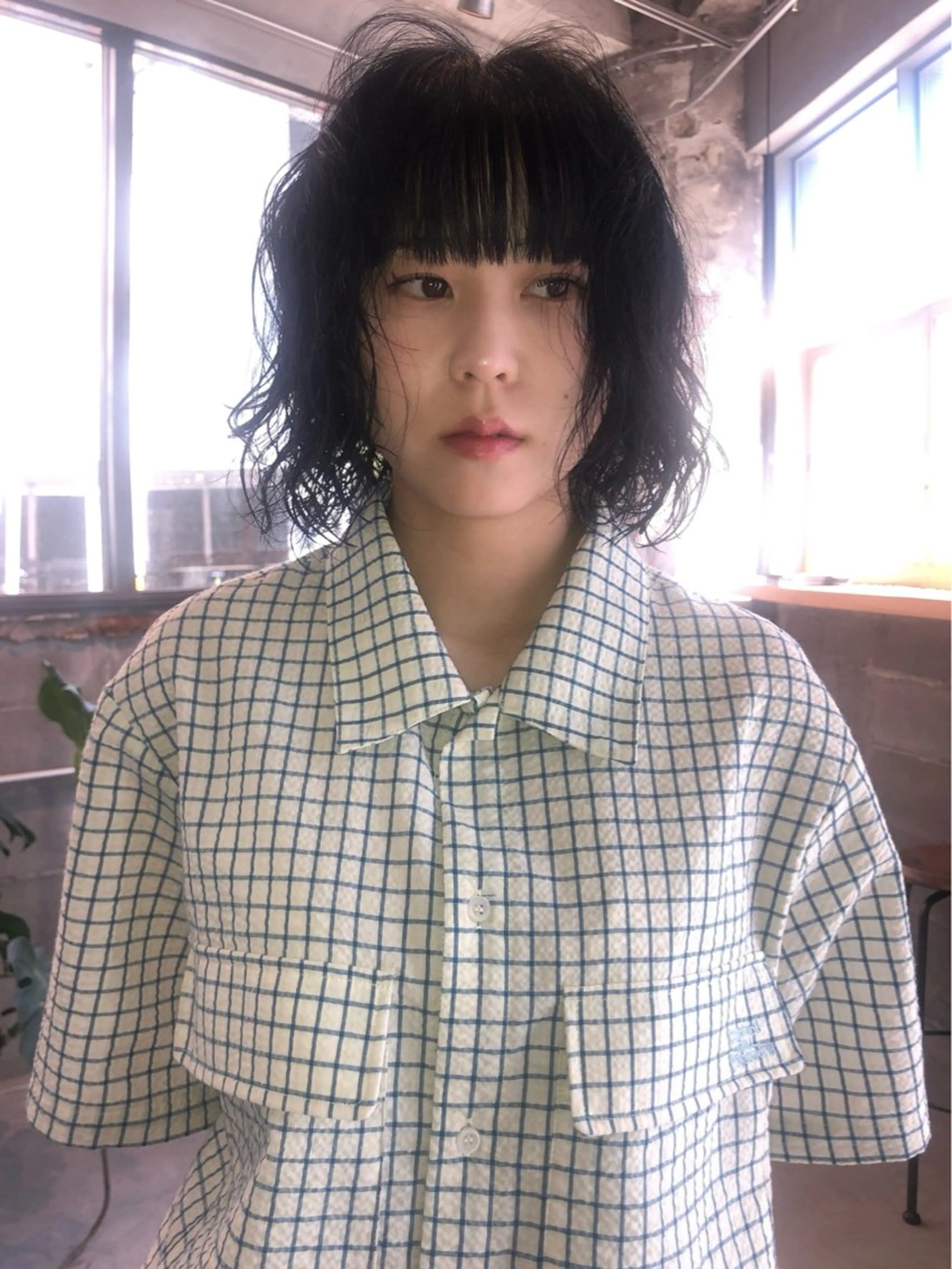 ミディアム カラー ヘアカラー カットカラー /mikuのヘアスタイル