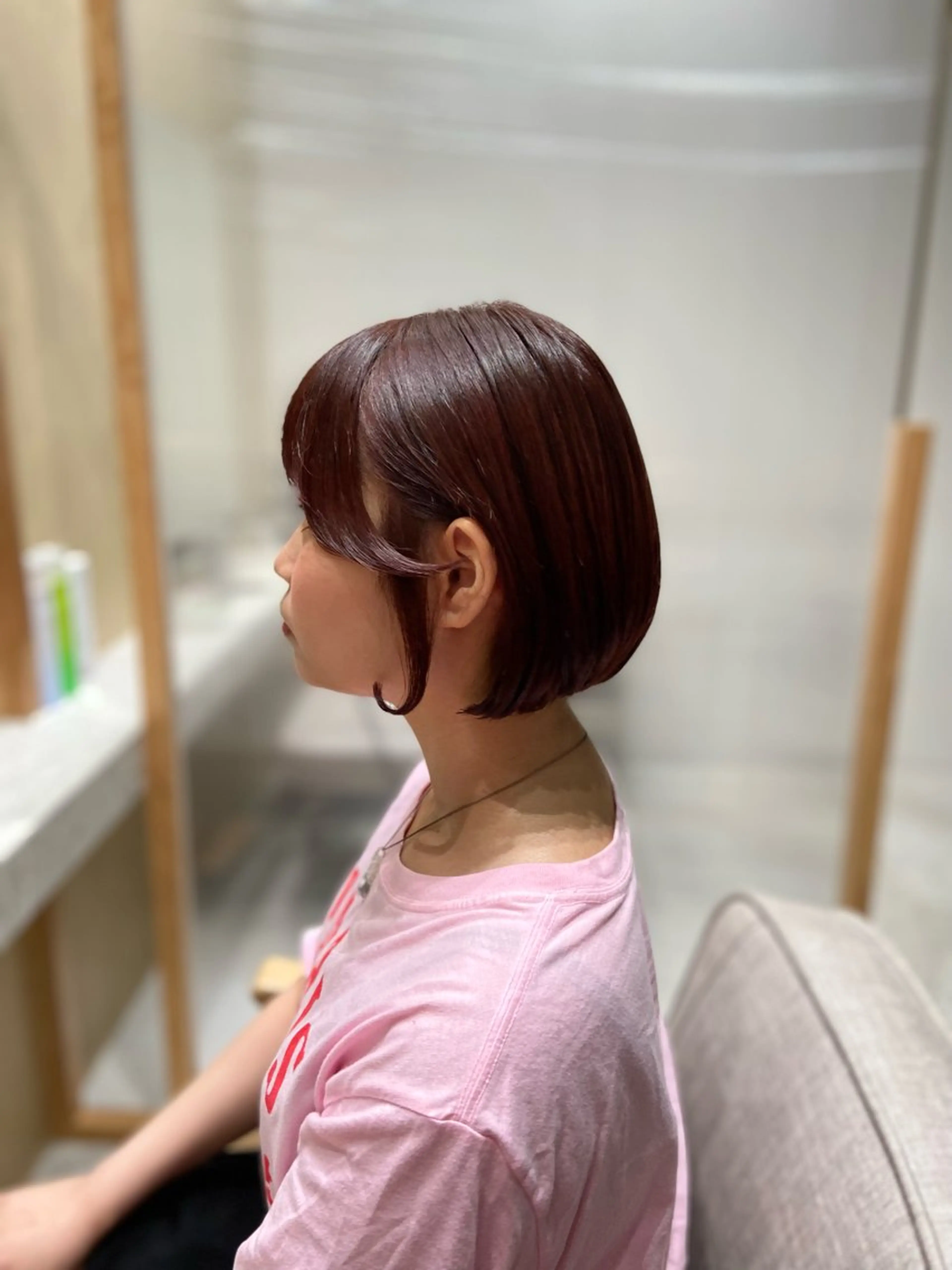 ミディアム 🦉静かに過ごしたい 方、個室席🦉タナカのヘアスタイル