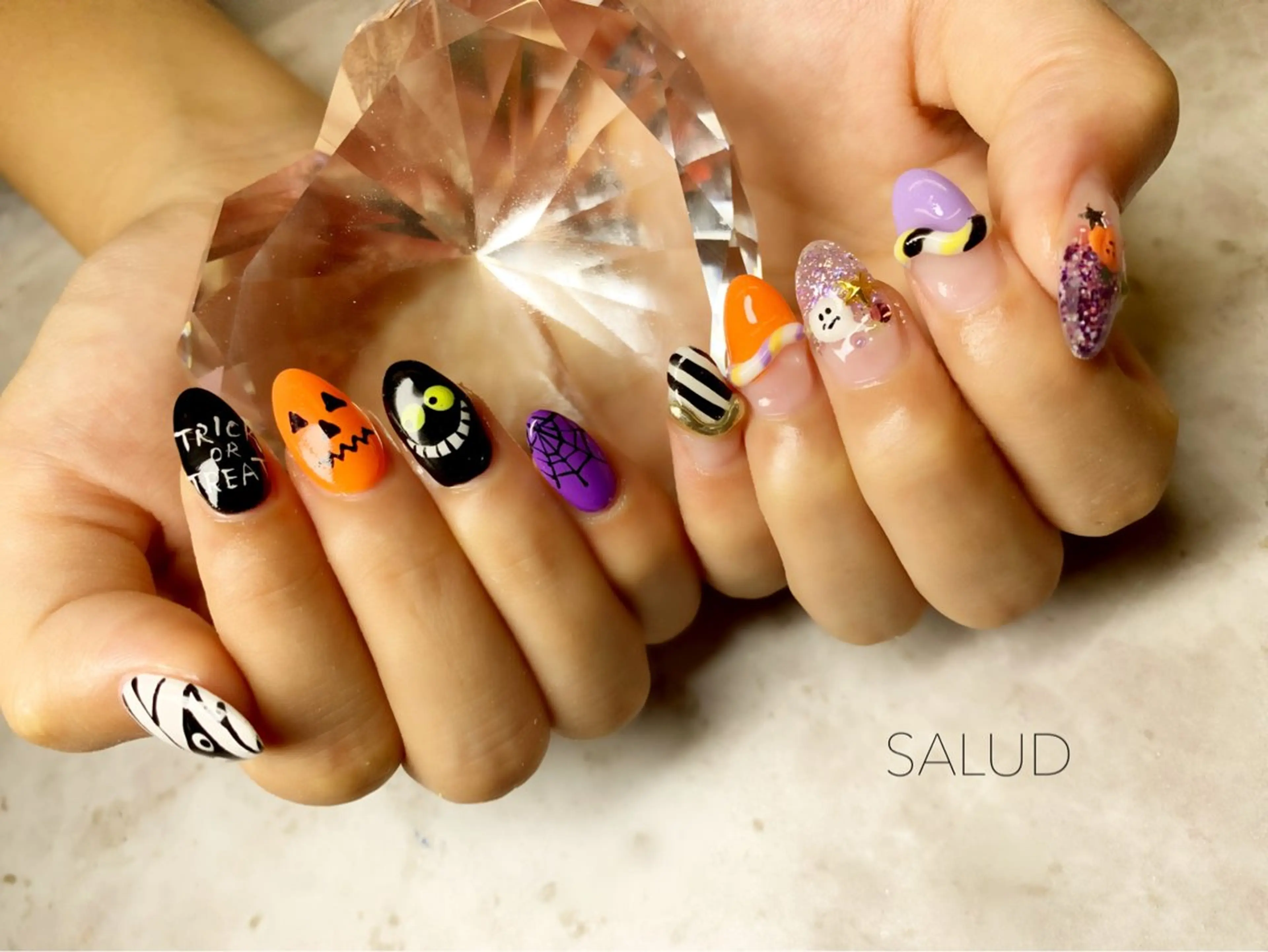 ネイル ハンドネイル Nail Salon SALUDのネイルデザイン