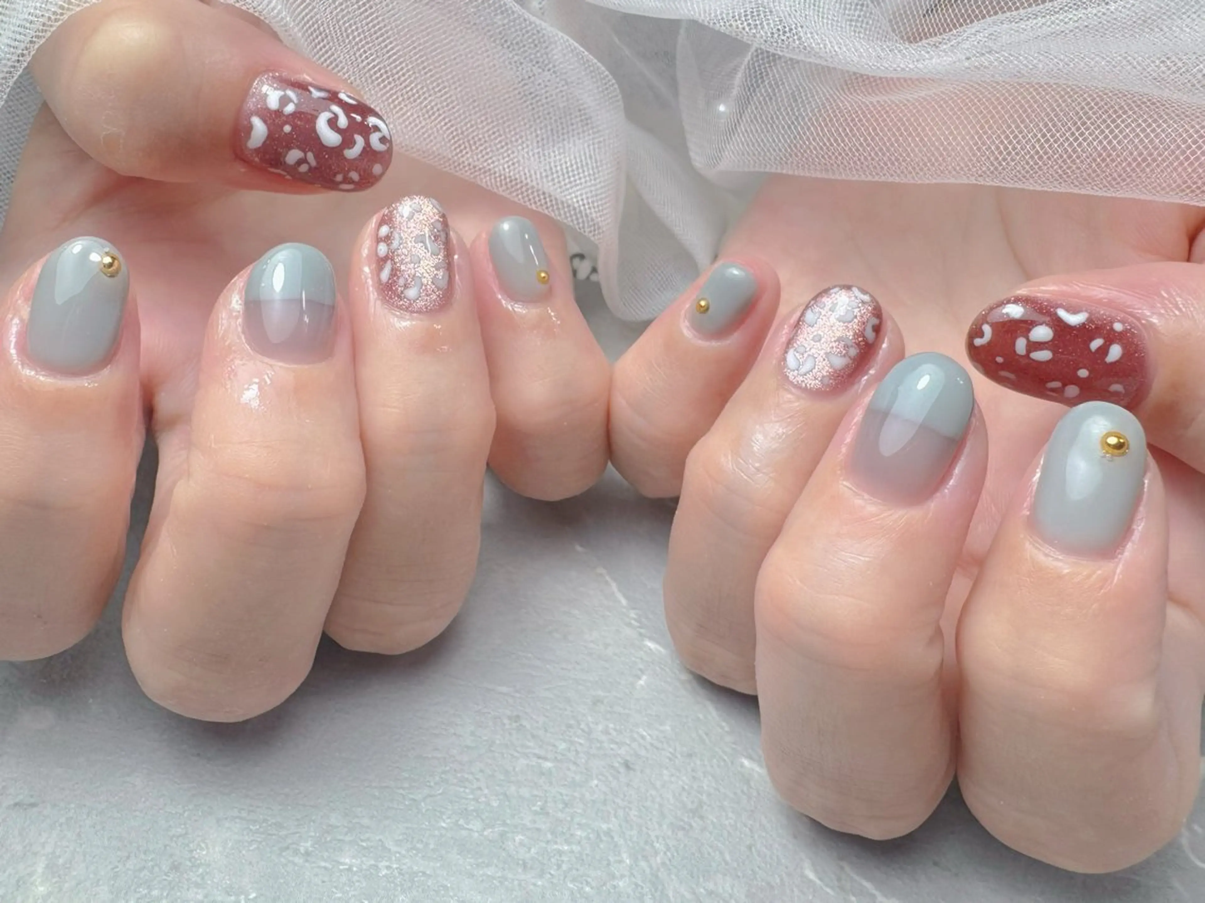 ネイル ハンドネイル マジックミラー所属・マジック ミラーのネイルデザイン