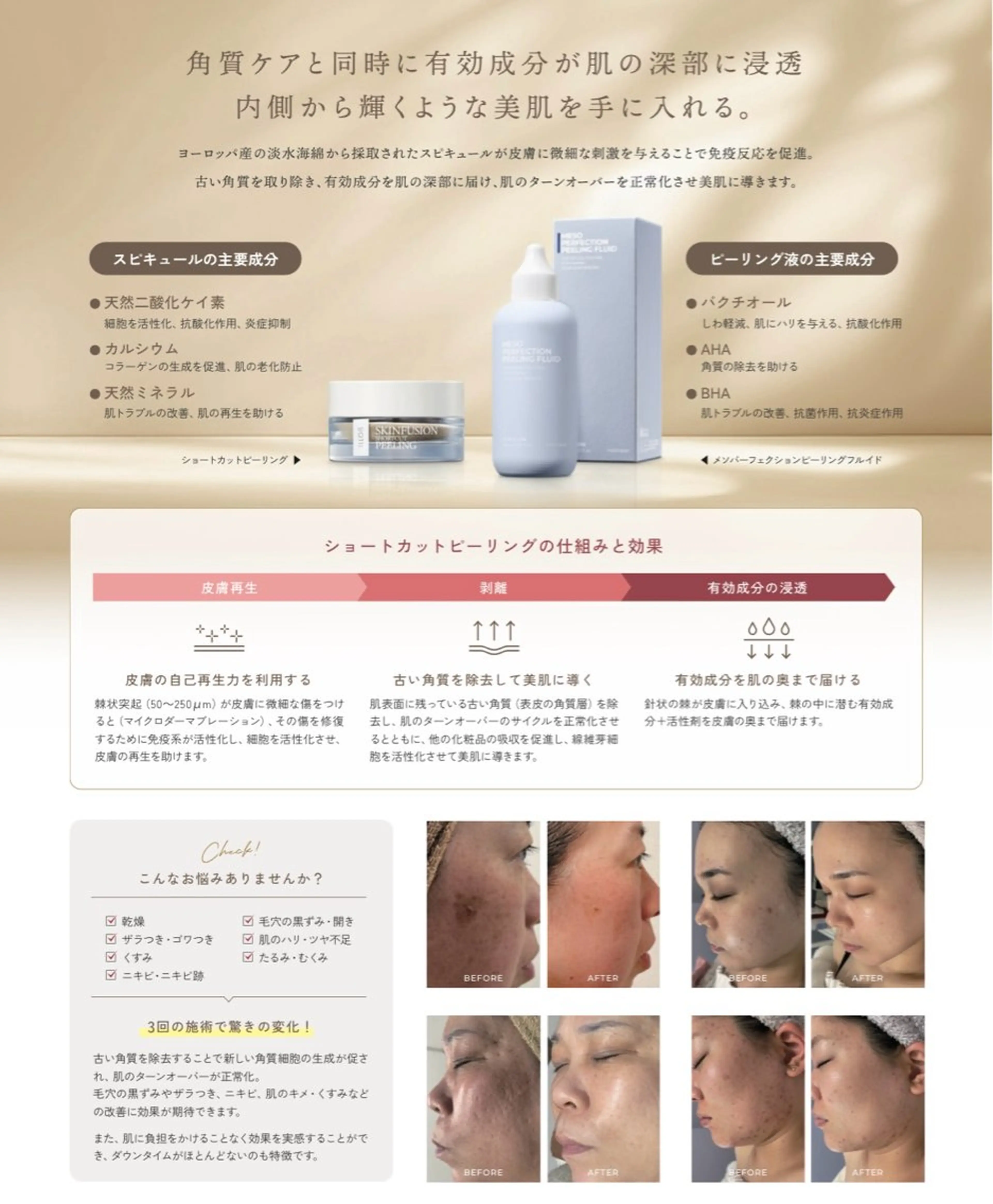 Luca 痩身• 疲労改善×韓国肌管理のエステ・リラクイメージ