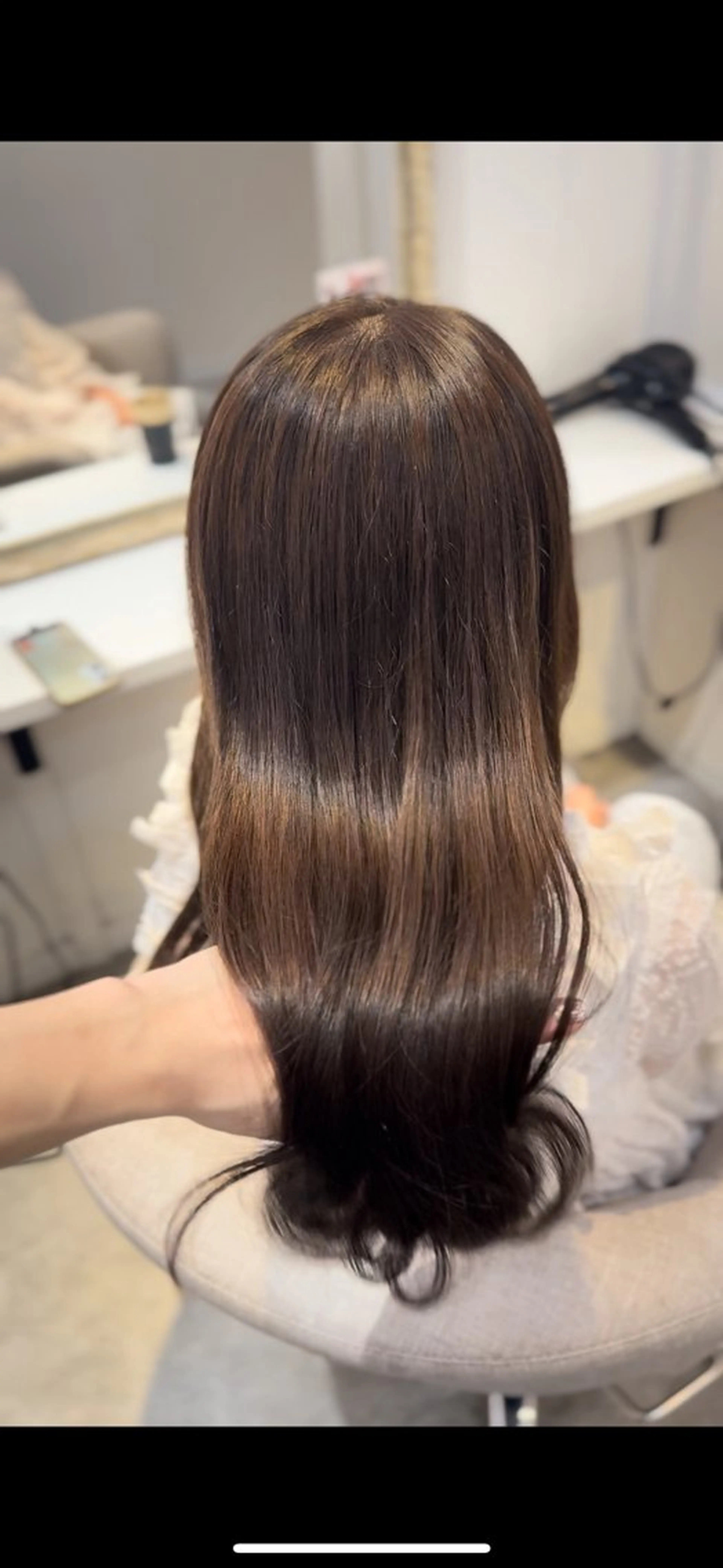 ロング カラー ヘアカラー 【透明感カラー🫧】 【梅田】ハルのヘアスタイル