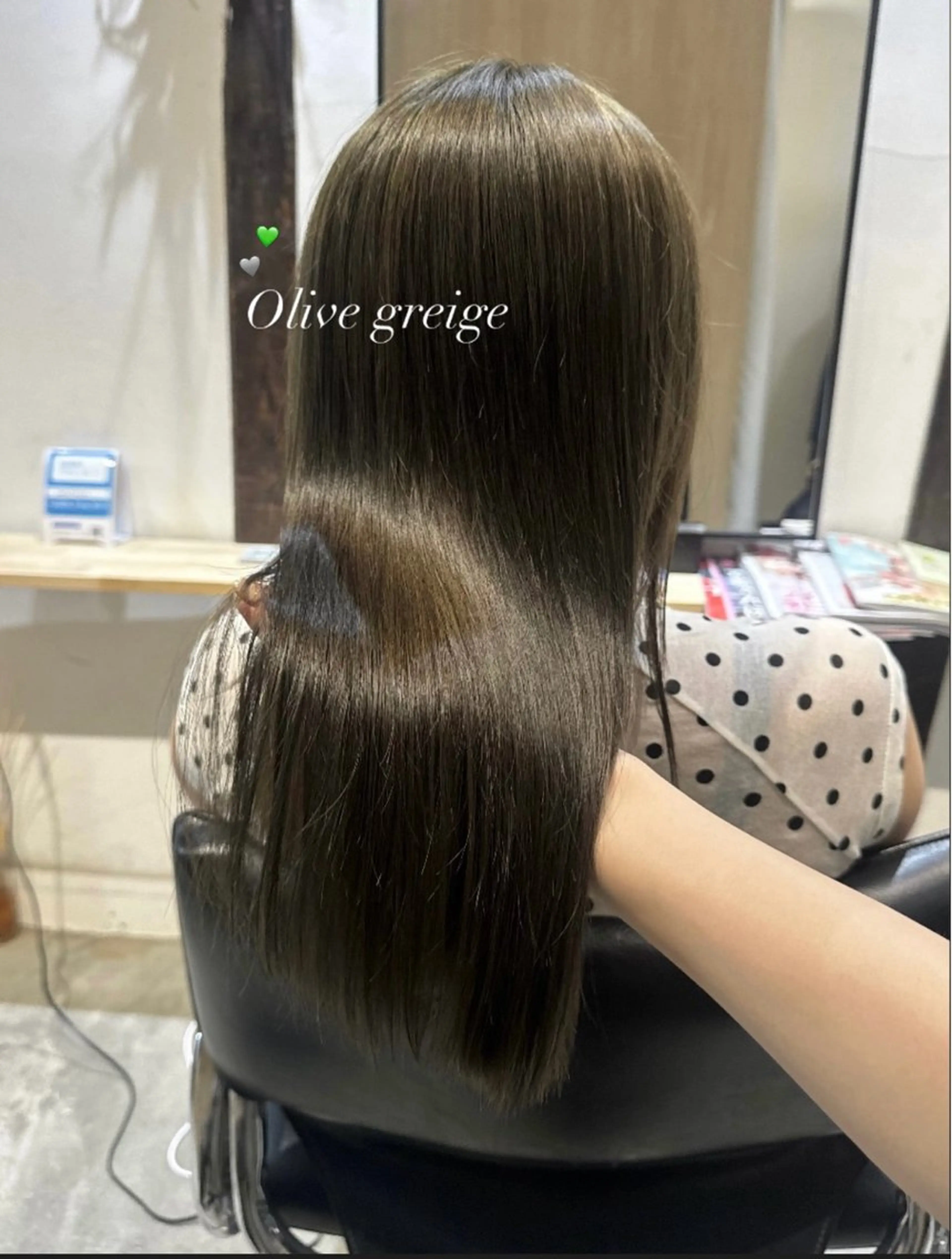 ロング ヘアカラー nito.所属・艶カラー 🩵NATSUKIのヘアスタイル