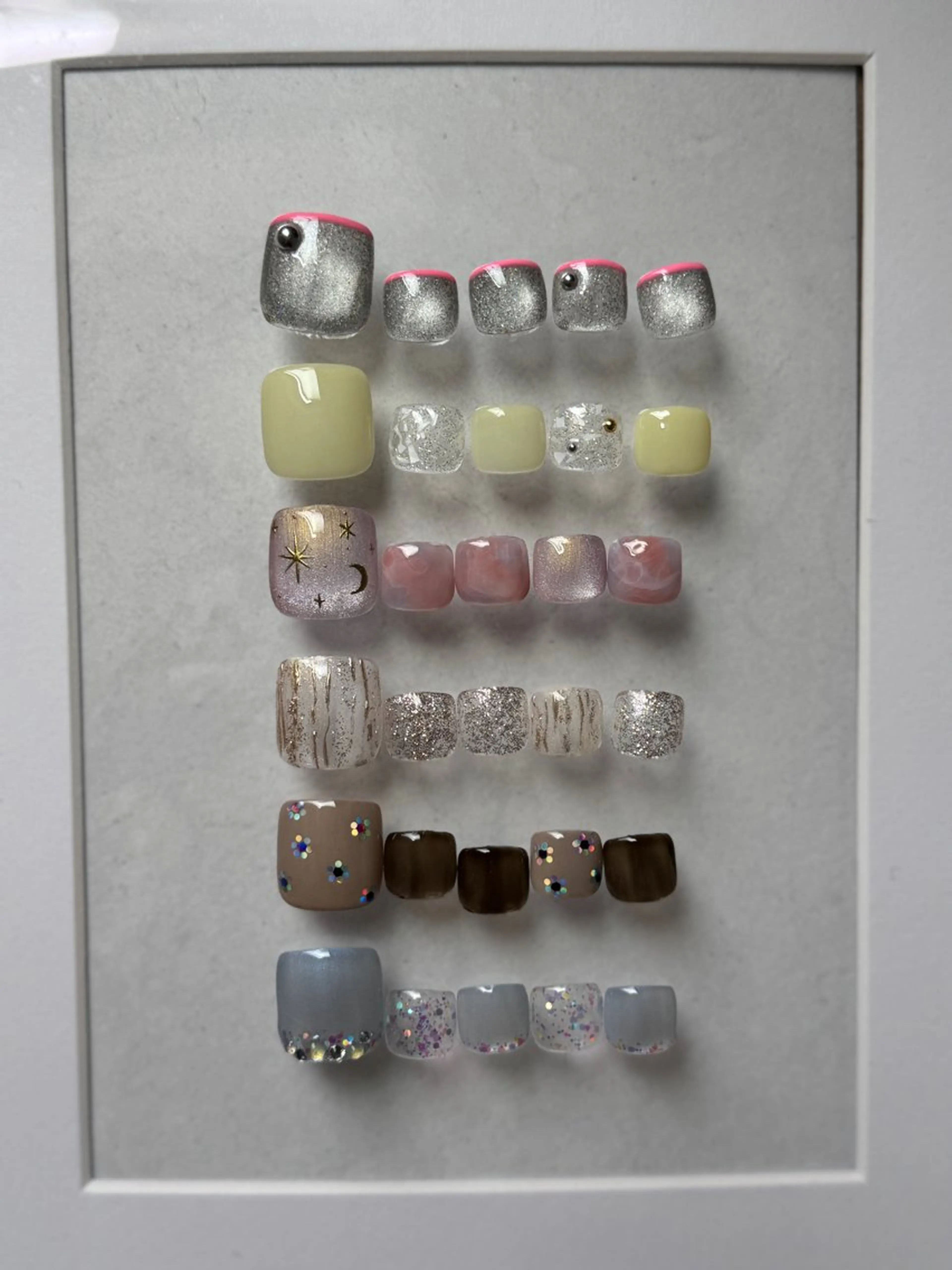 フットジェル定額design(オフなし)の写真