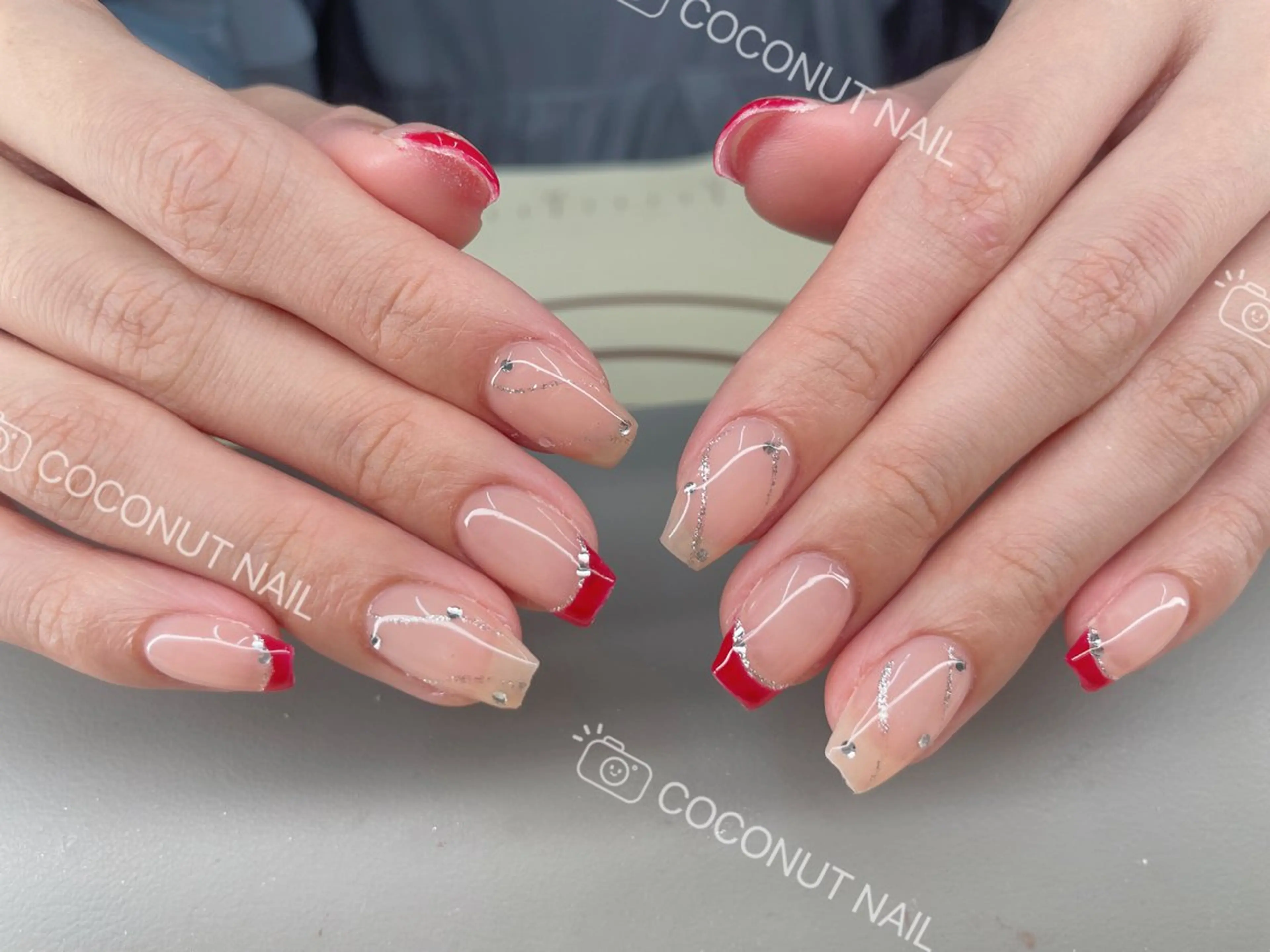ネイル ハンドネイル 神田 ココナッツのネイルデザイン
