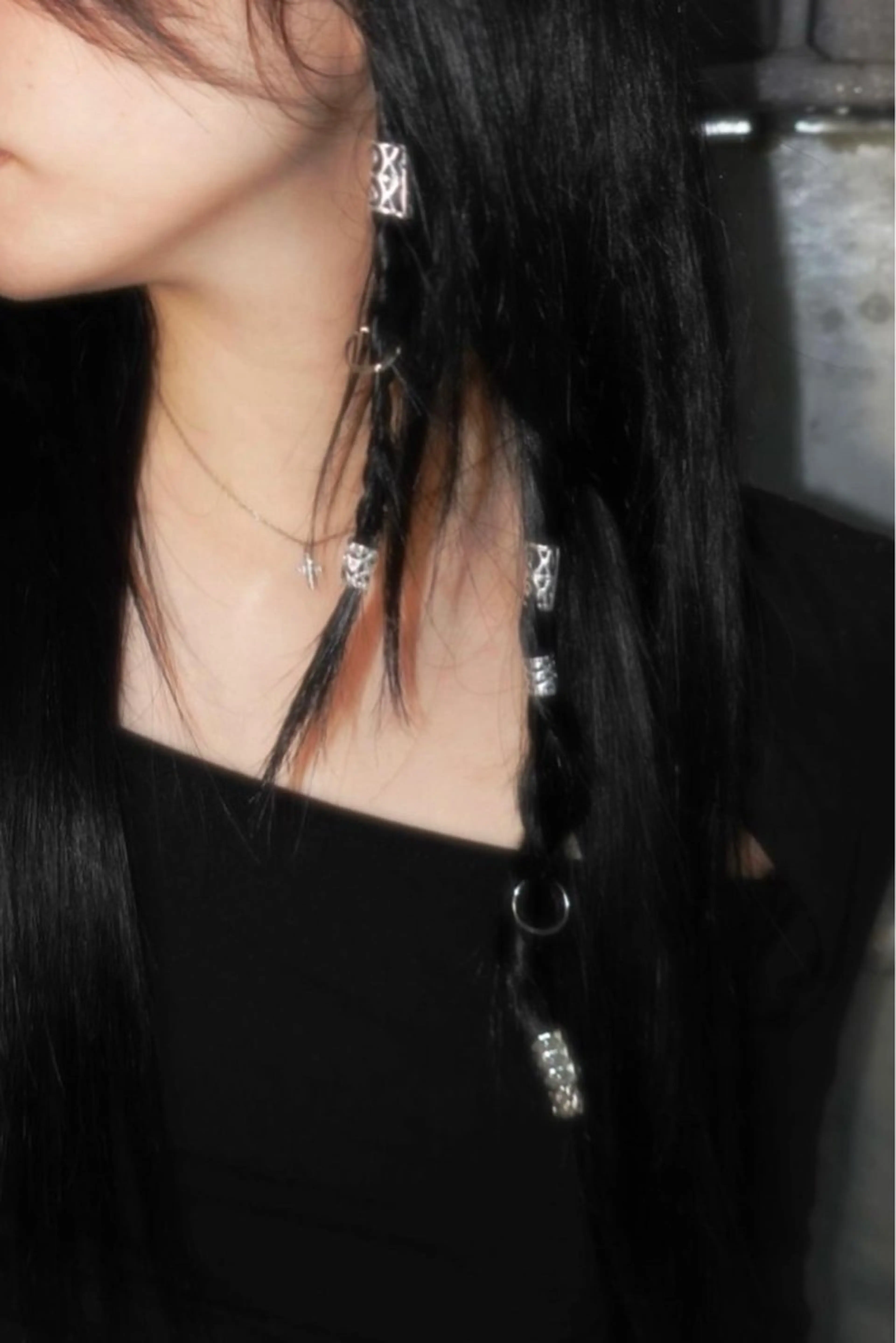 ロング ヘアアレンジ ﾌﾞﾚｲｽﾞ˚✧₊⁎ ﾚｲﾔｰToriのヘアスタイル