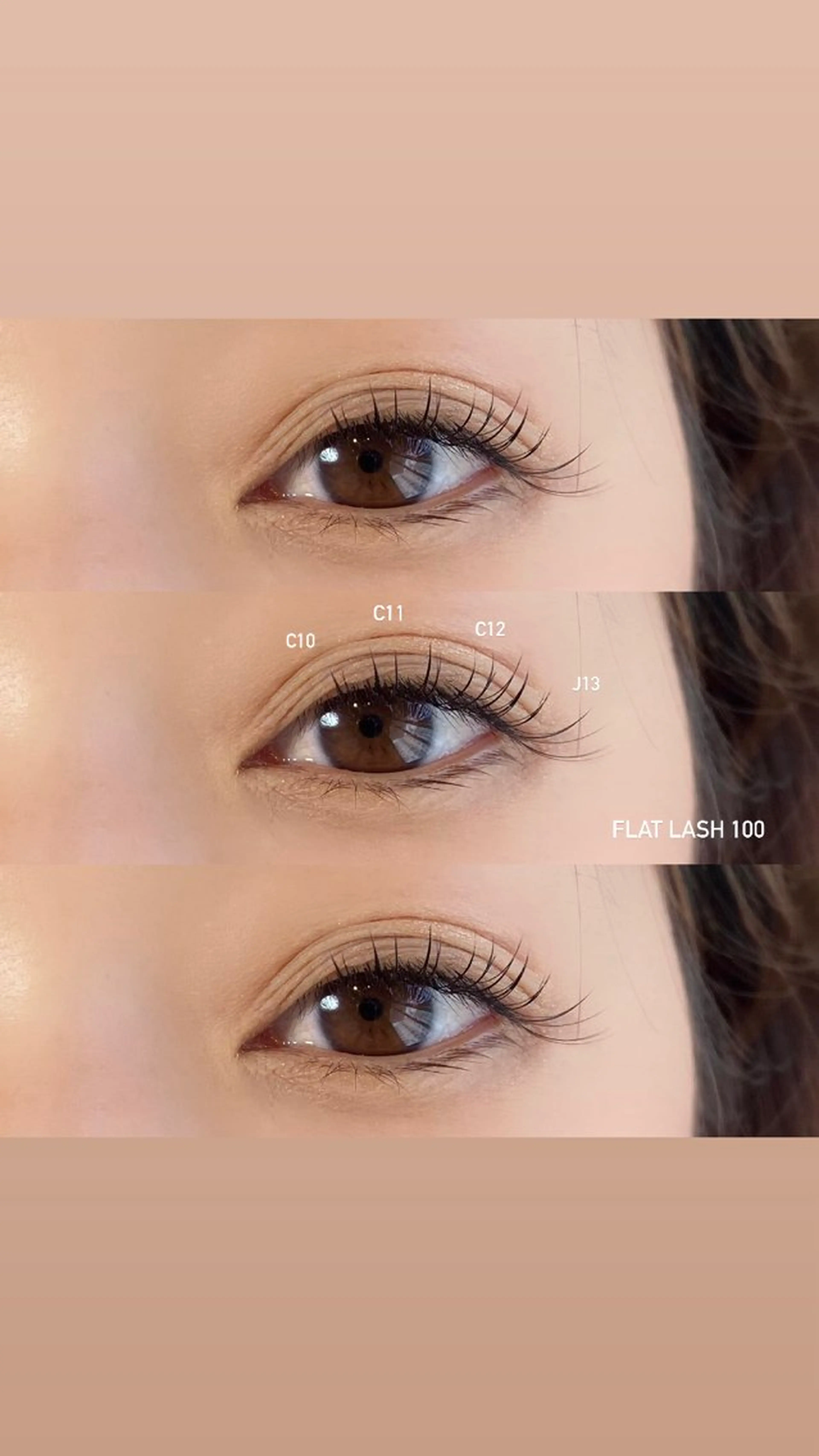 マツエク・マツパ and Laurel hinaのマツエク・マツパデザイン