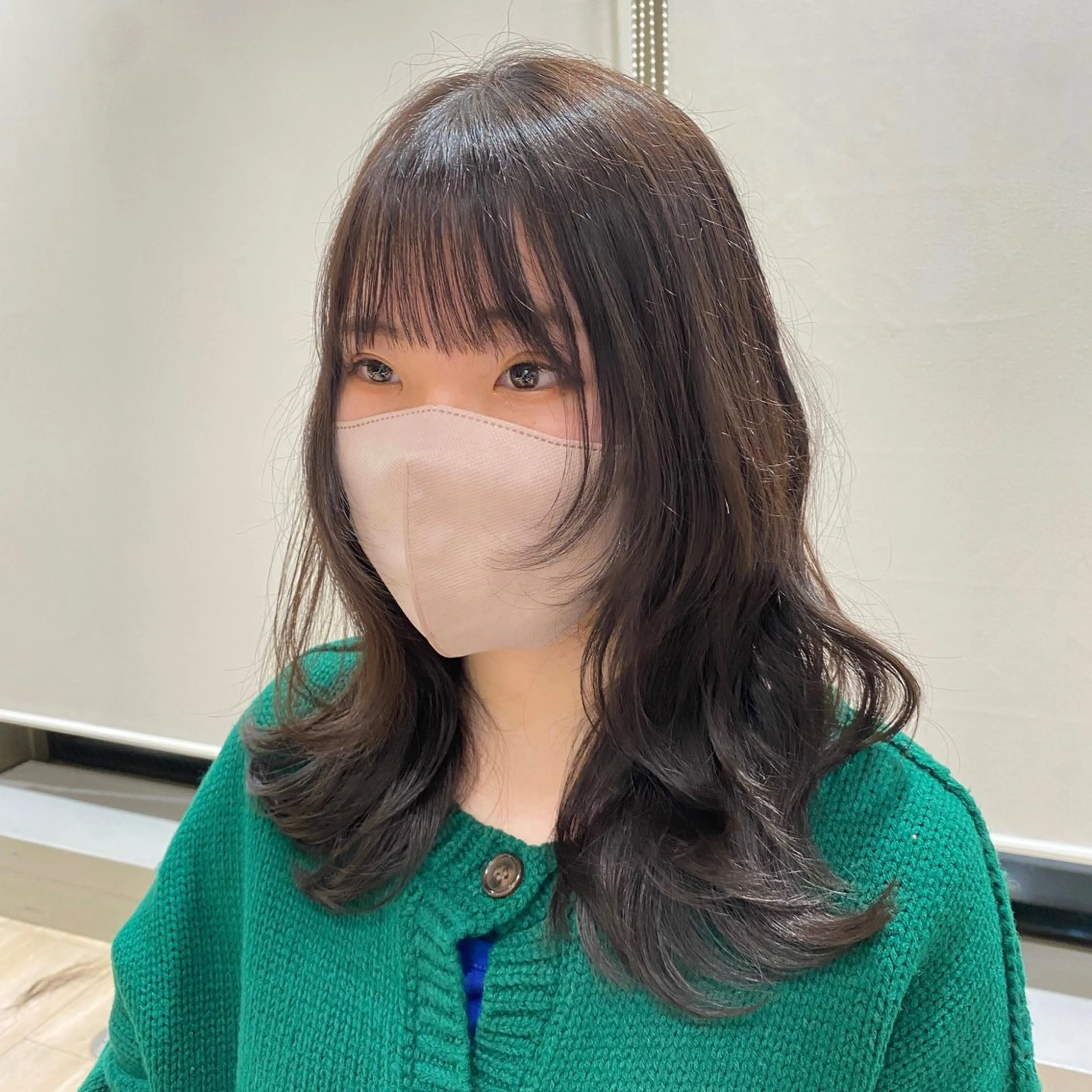 セミロング 髙木美緒🌿 レイヤー/アレンジのヘアスタイル