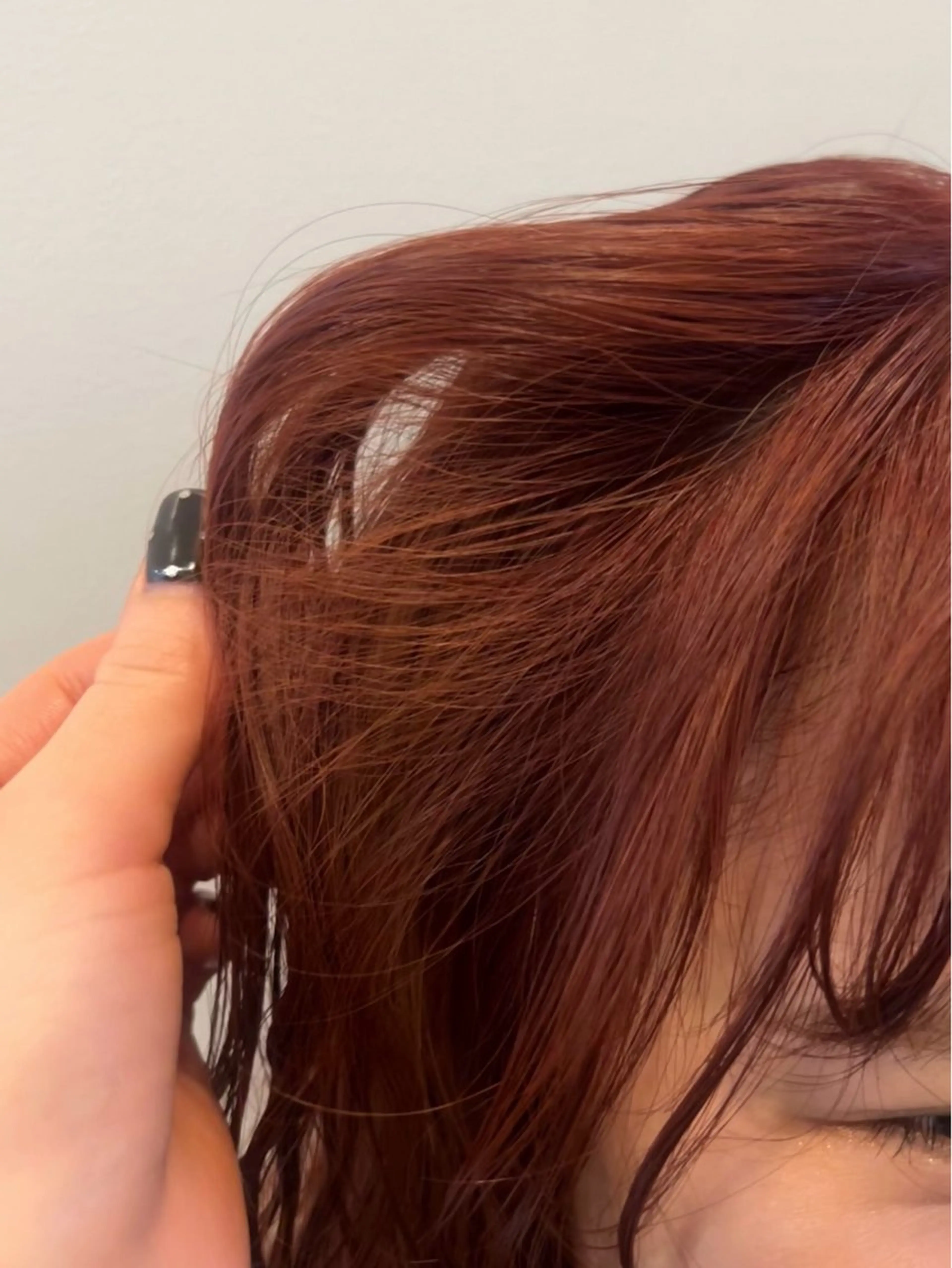 カラー かえで🧶 ボブ/ハイトーンのヘアスタイル