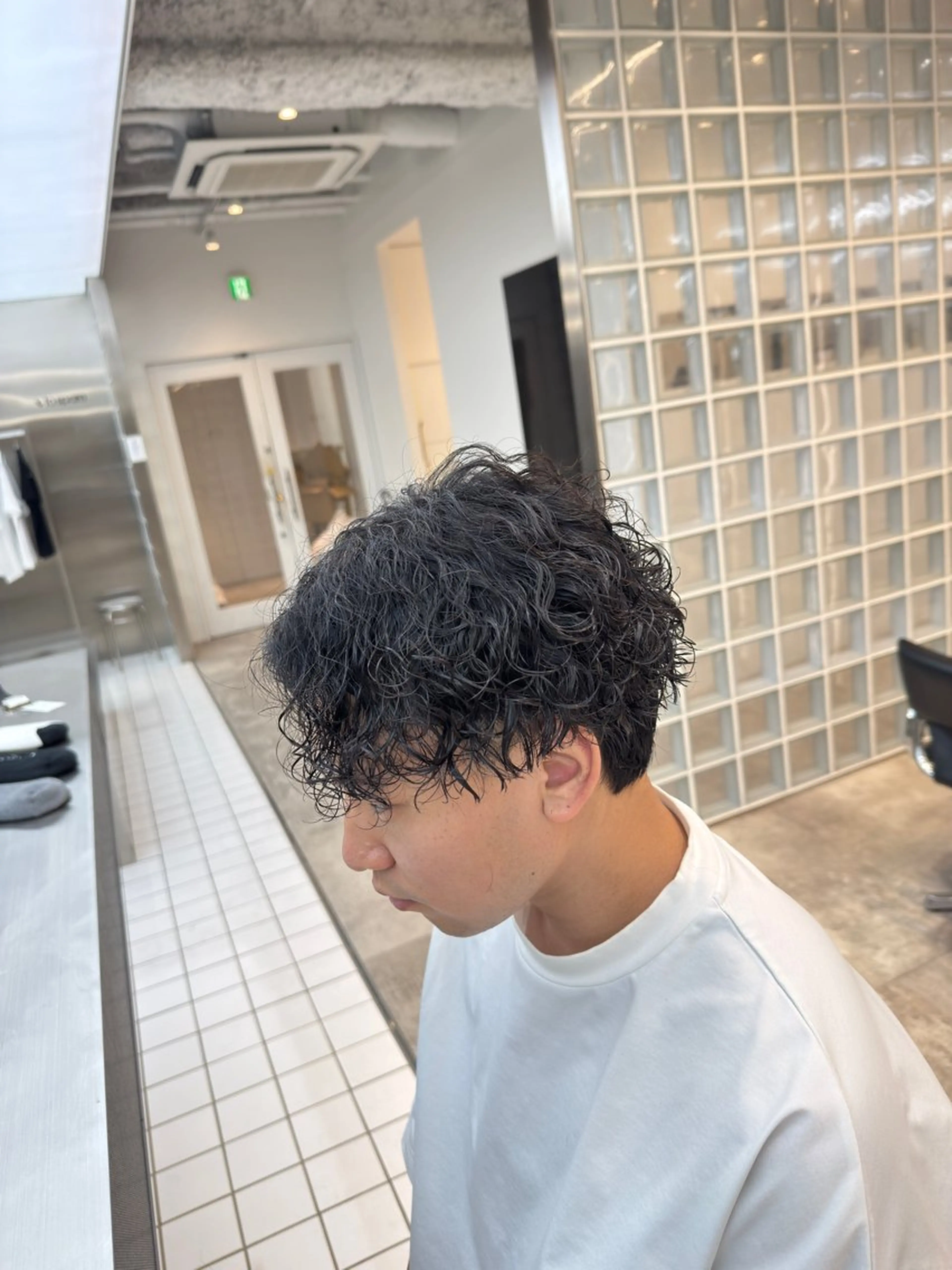 ショート パーマ カット パーマ fifth 児玉達哉 当日予約🙆のヘアスタイル