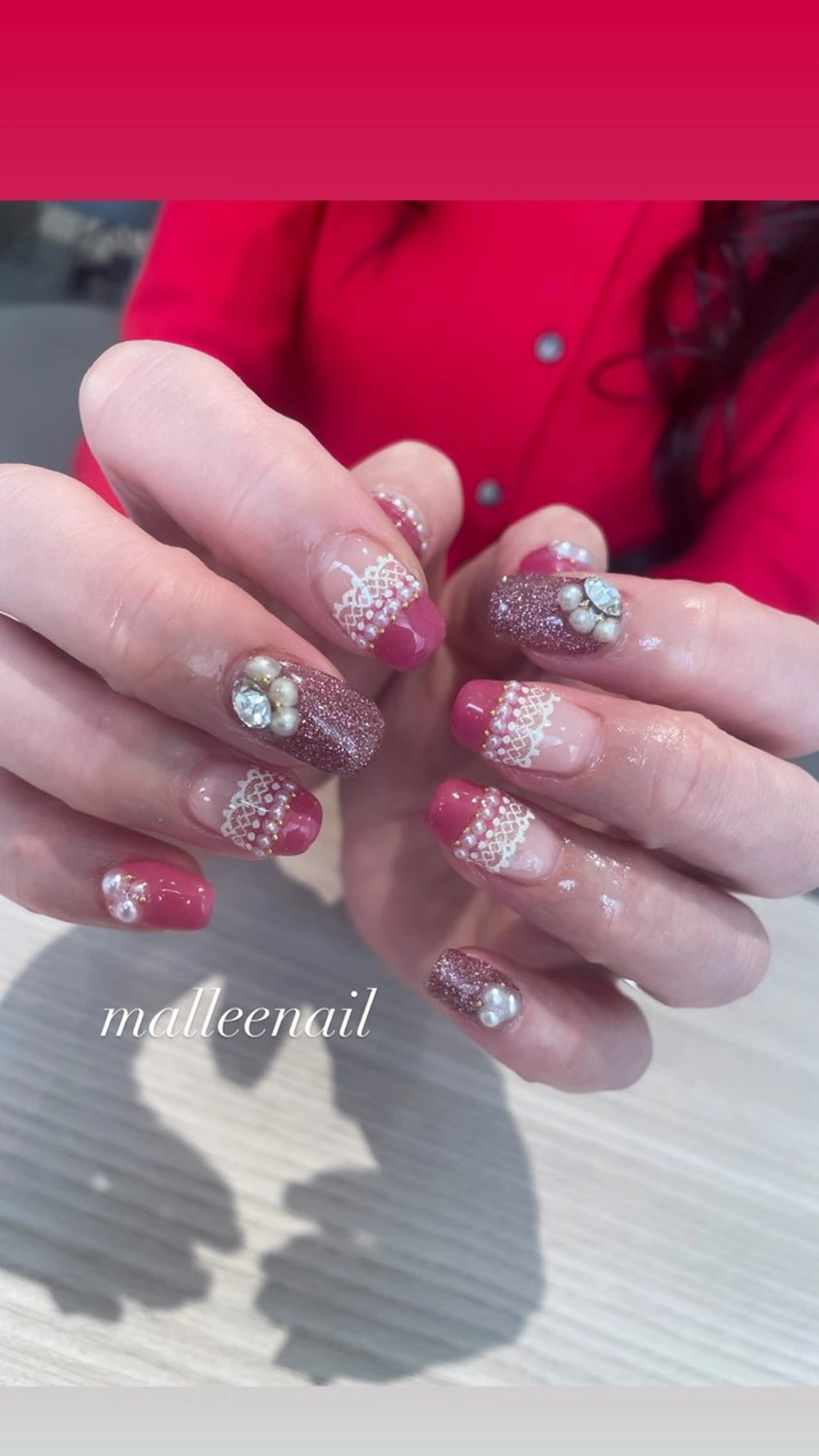ネイル マグネットネイル ニュアンスネイル ワンカラーネイル パステルネイル スカルプネイル mallee nailのネイルデザイン