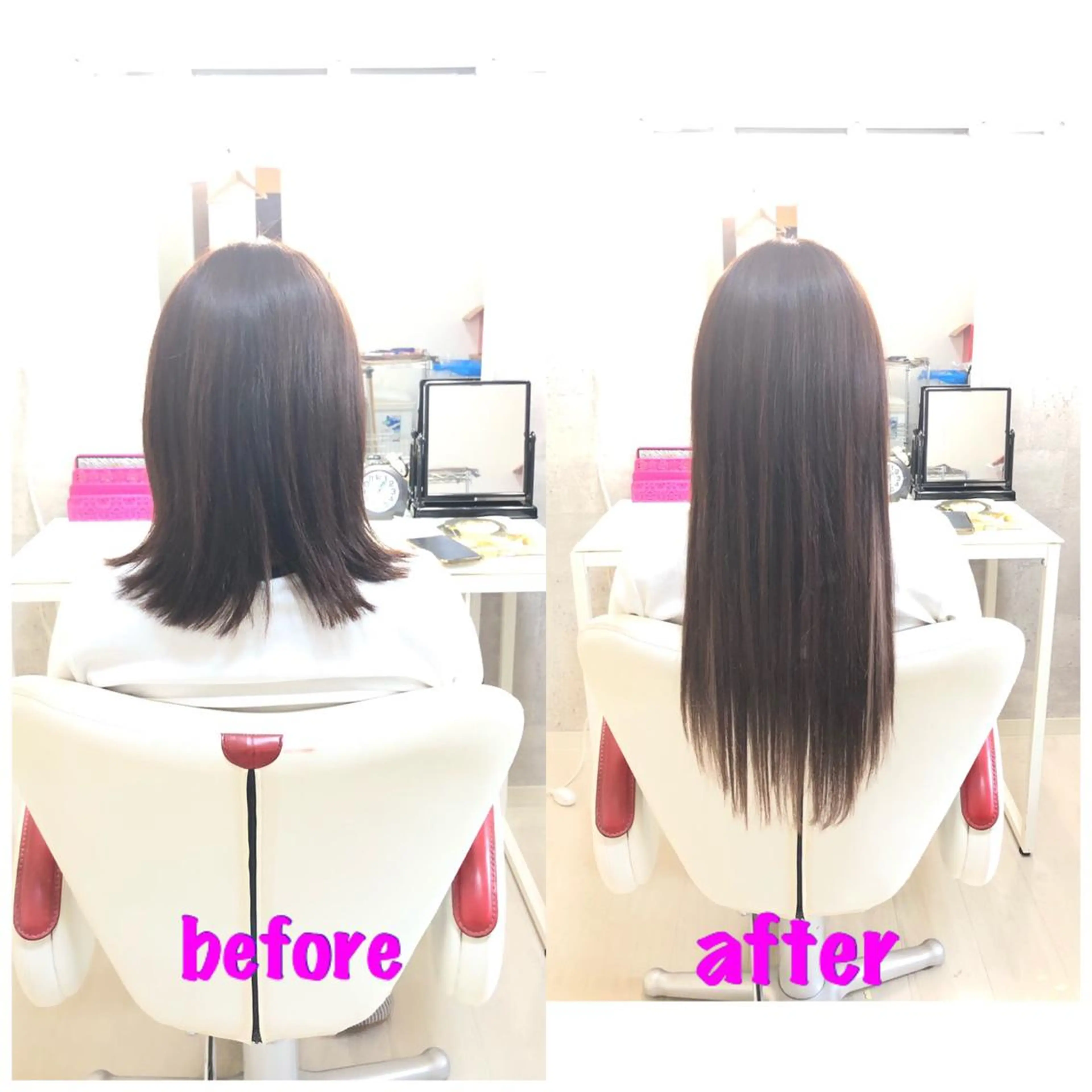 ロング エクステ ドレスアップ心斎橋店所属・🌸ドレスアップ 心斎橋店🌸のヘアスタイル