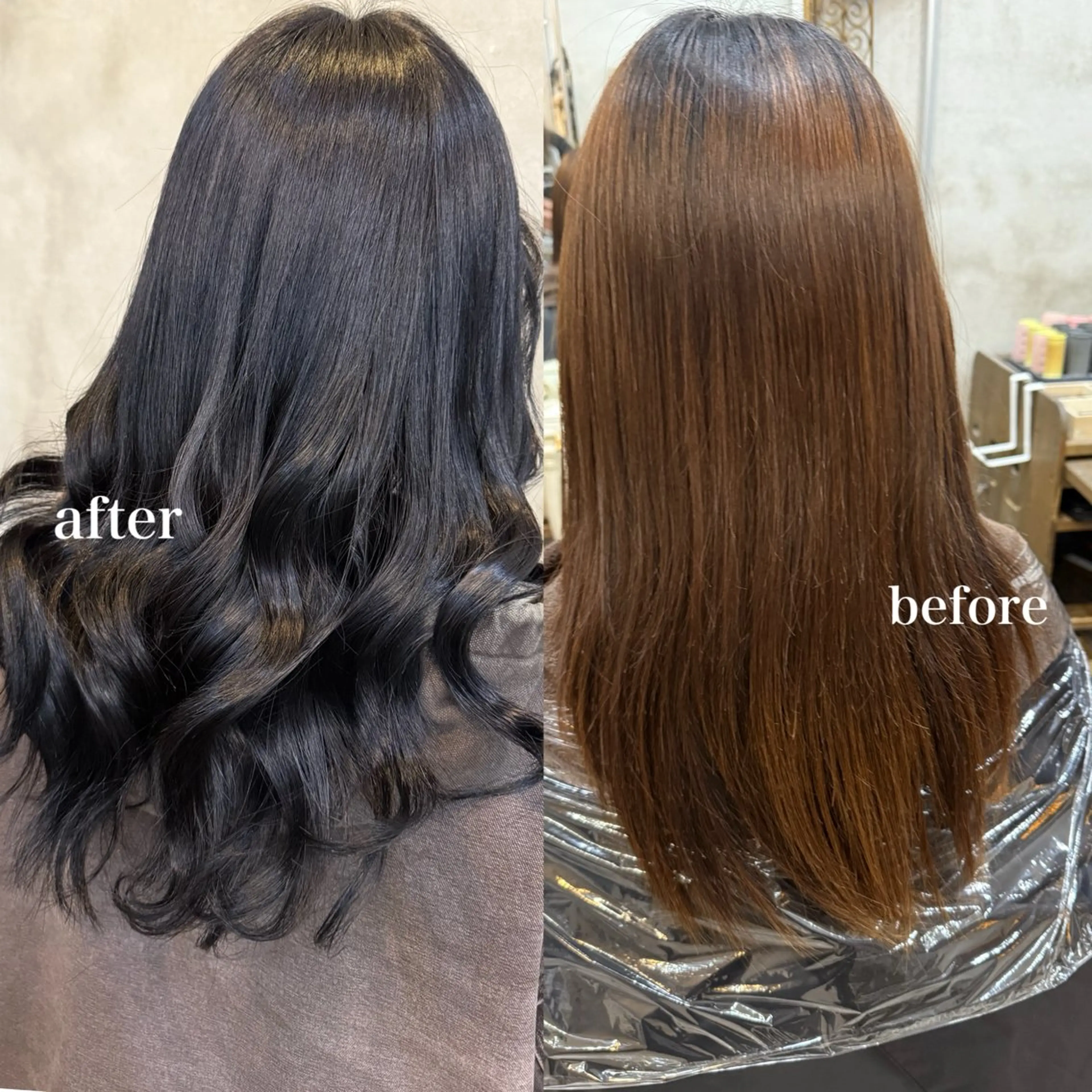 ロング ヘアカラー トリートメント モデル様募集中/ 吉祥寺/ほえみのヘアスタイル