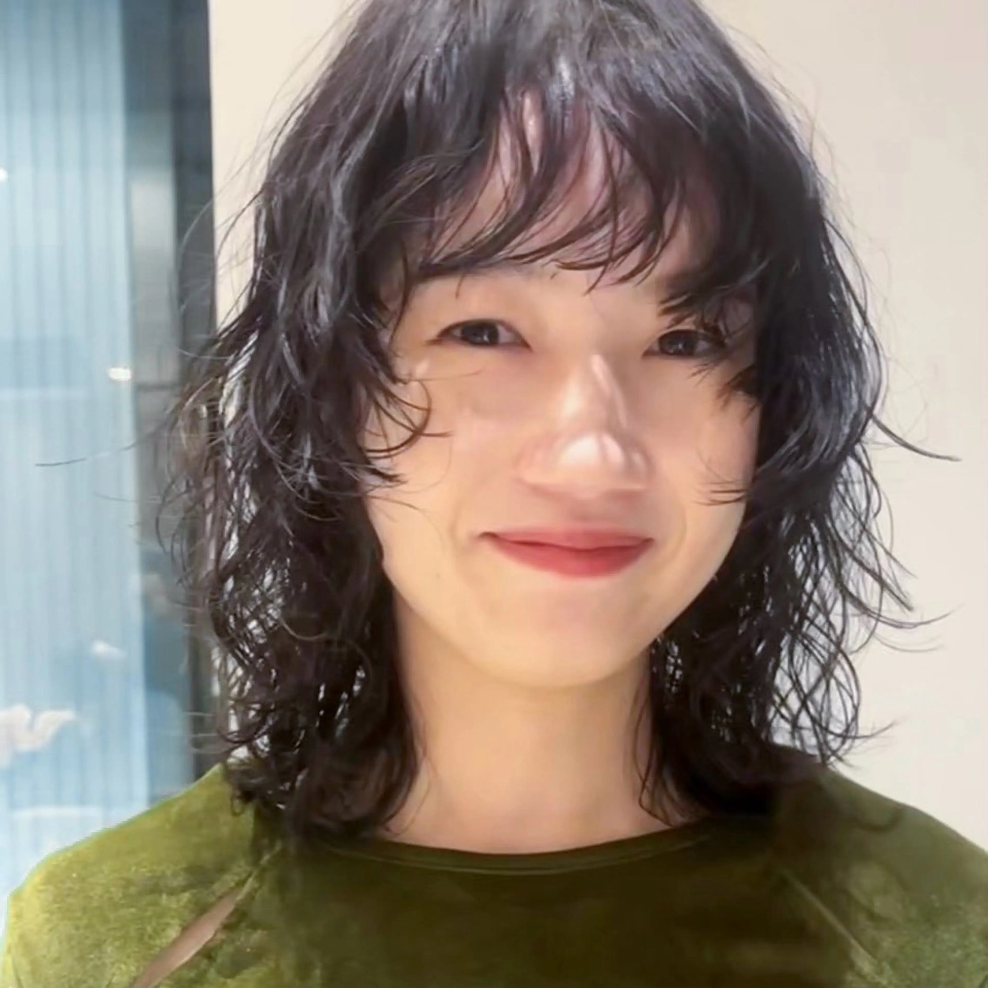 《ご新規様限定🎋モニターモデル様》似合わせカット+パーマ⭐️の写真