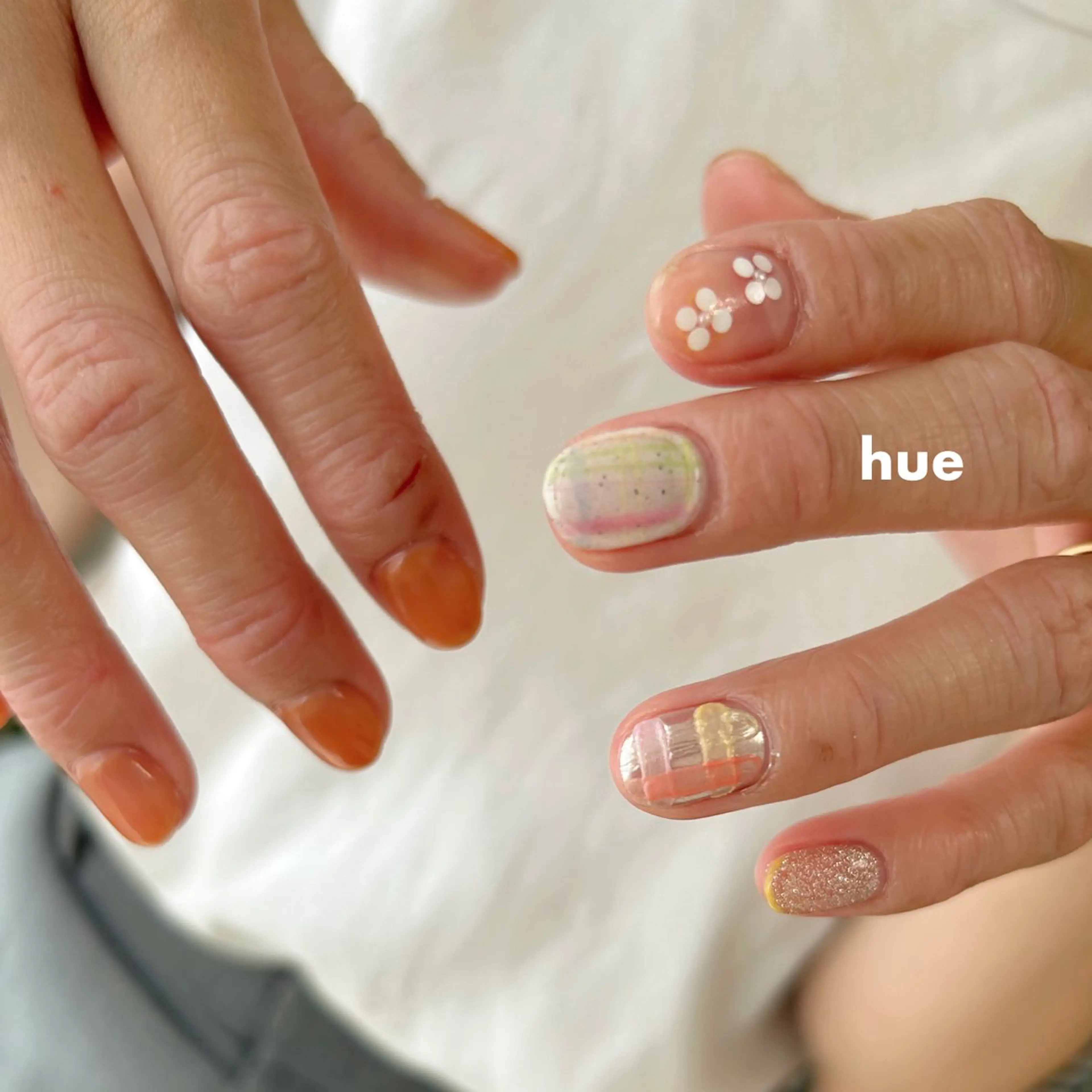 ネイル ハンドネイル hue nailのネイルデザイン