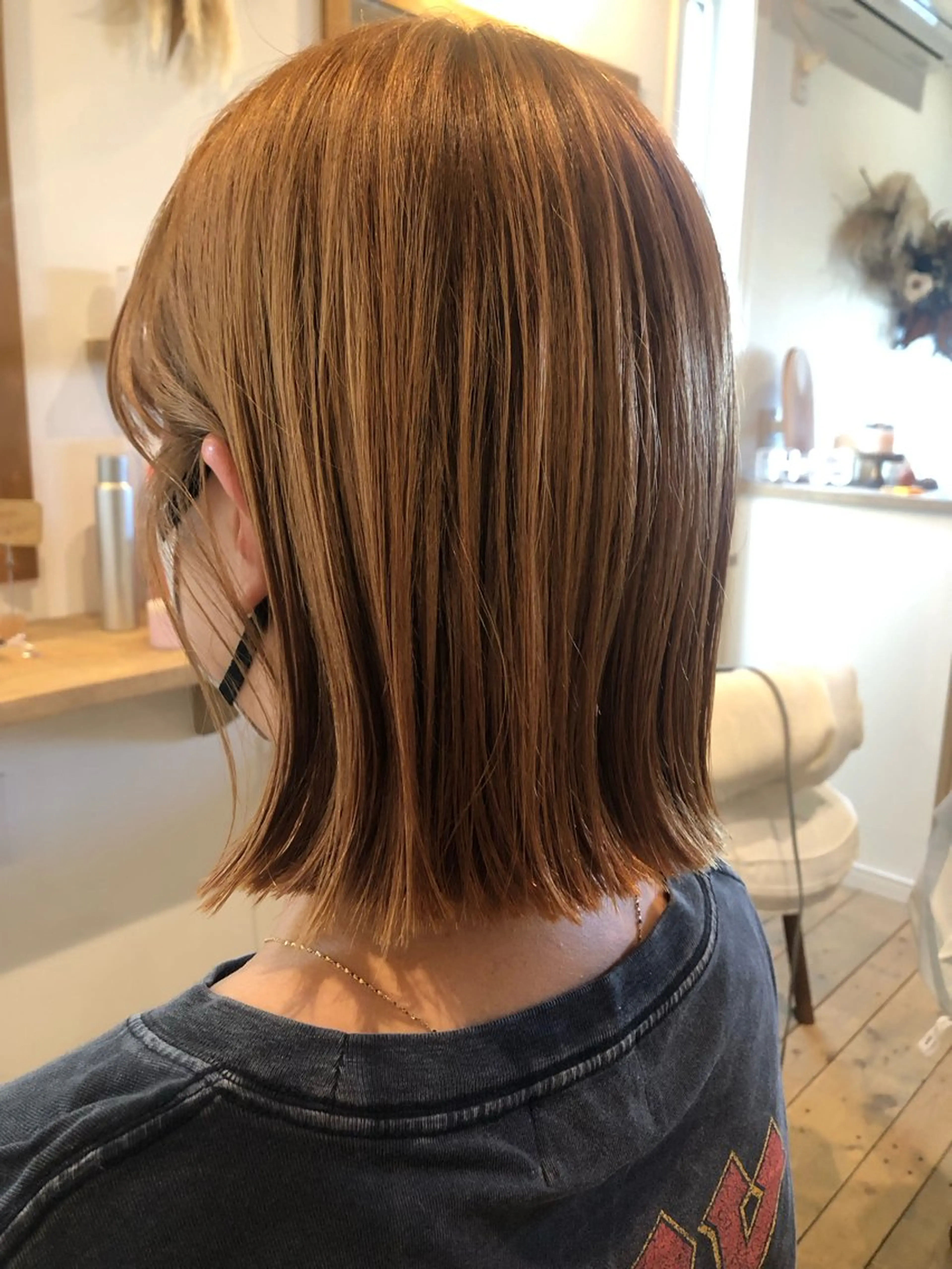 カラー 須藤 さやかのヘアスタイル