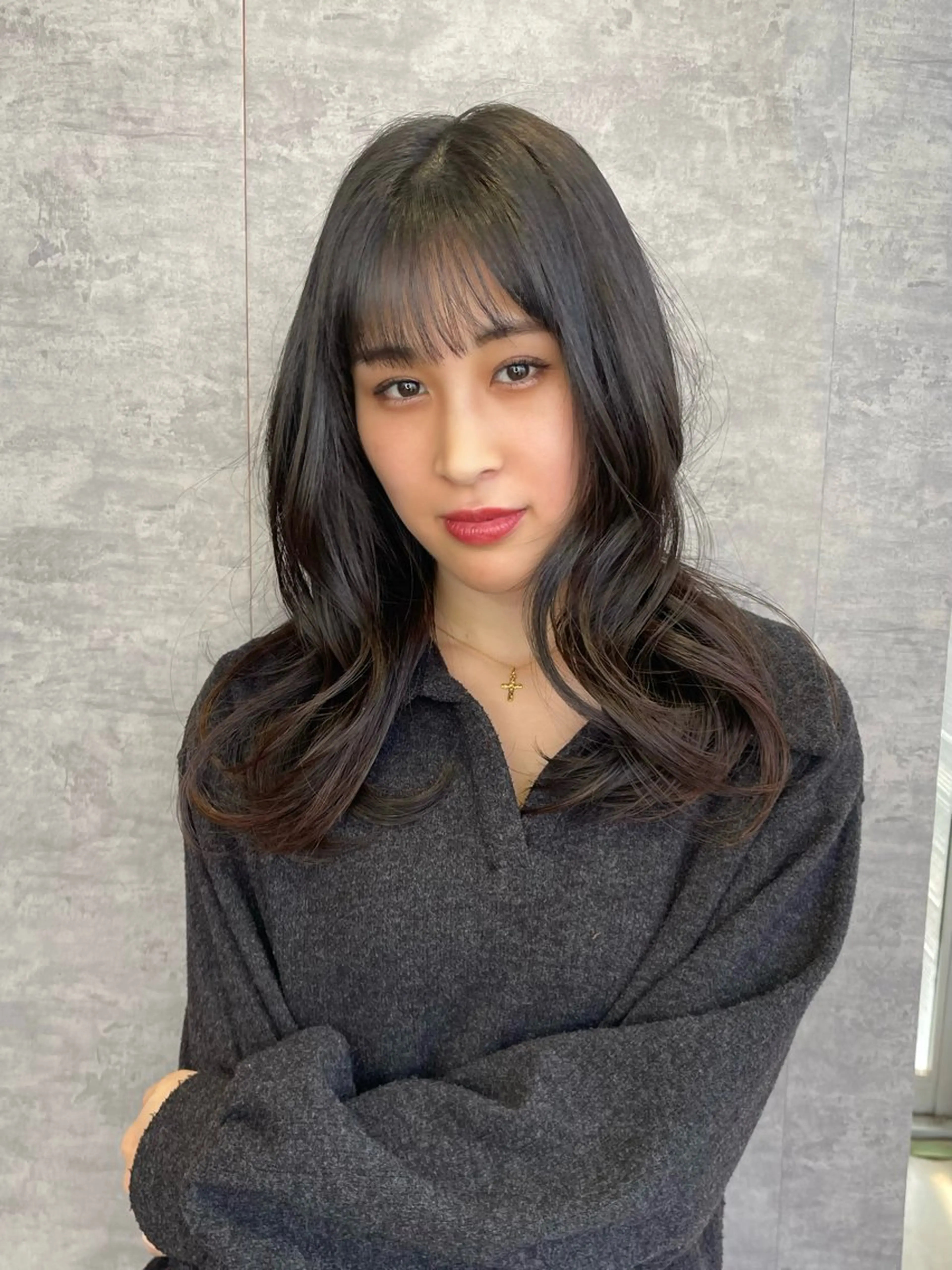 ロング くびれヘア 韓国風ヘア レイヤーカット 塚原 隆志のその他イメージ