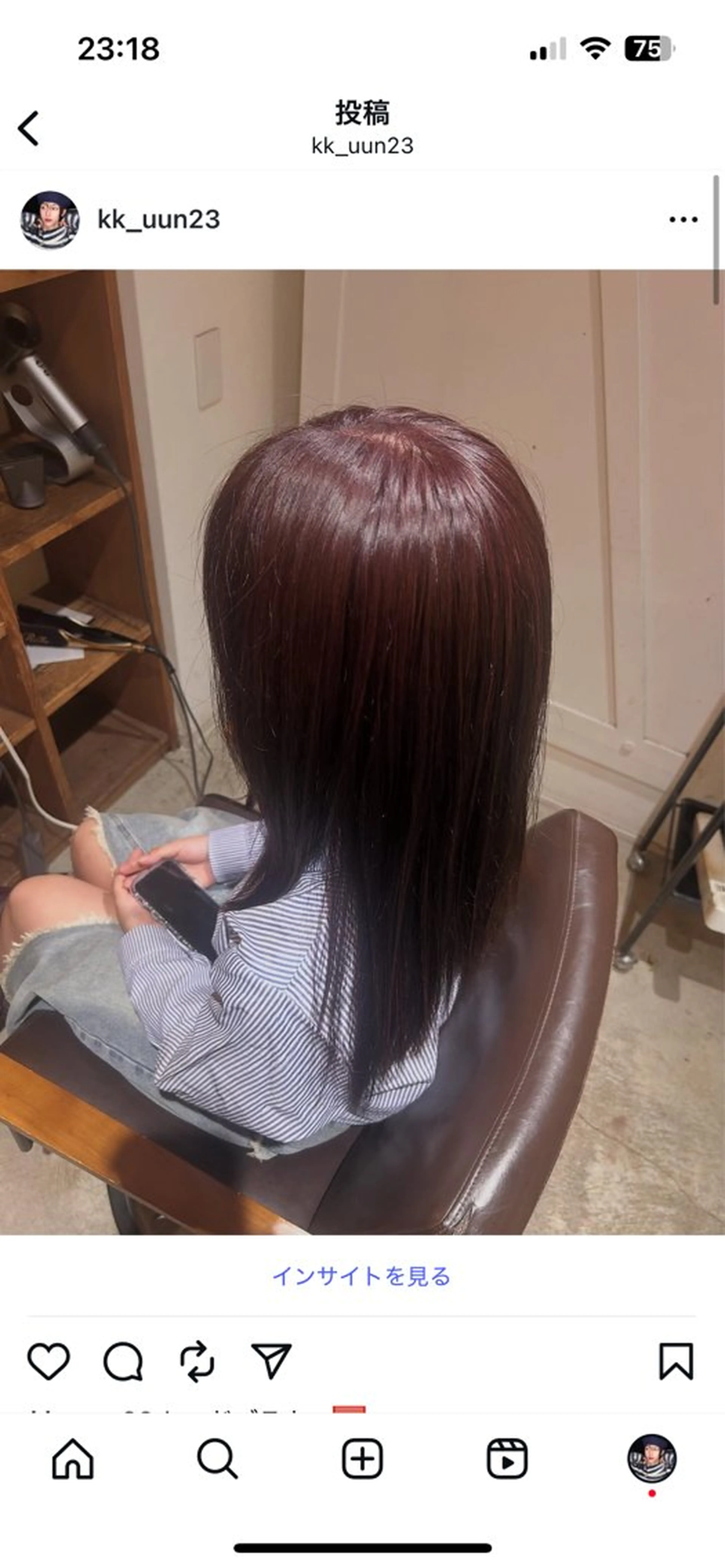 カラー ブラウンカラー レッドカラー ヘアカラー 渕 克嘉のヘアスタイル