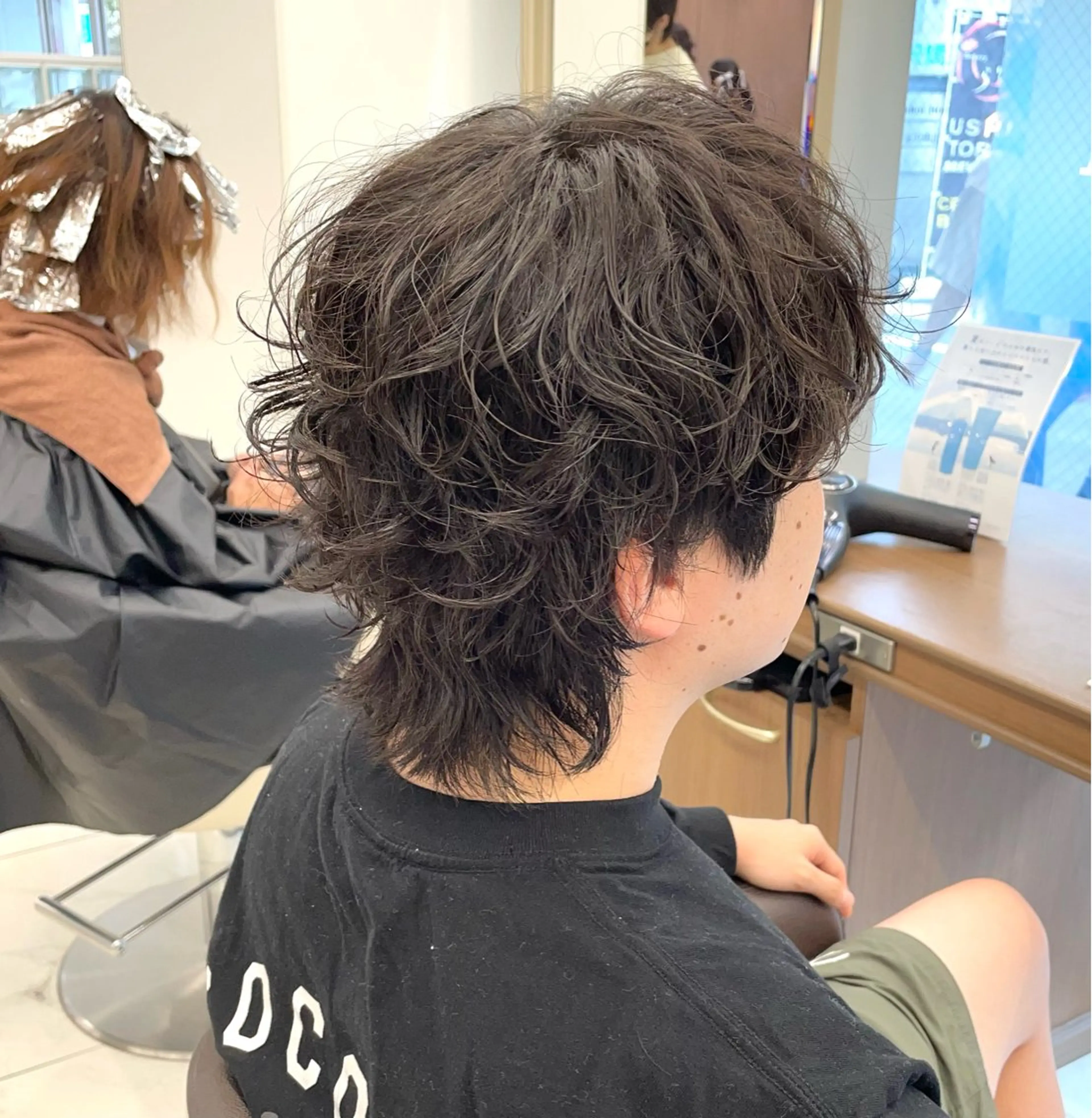 ショート パーマ メンズ 【メンズ特化】 池田大成✂︎のヘアスタイル