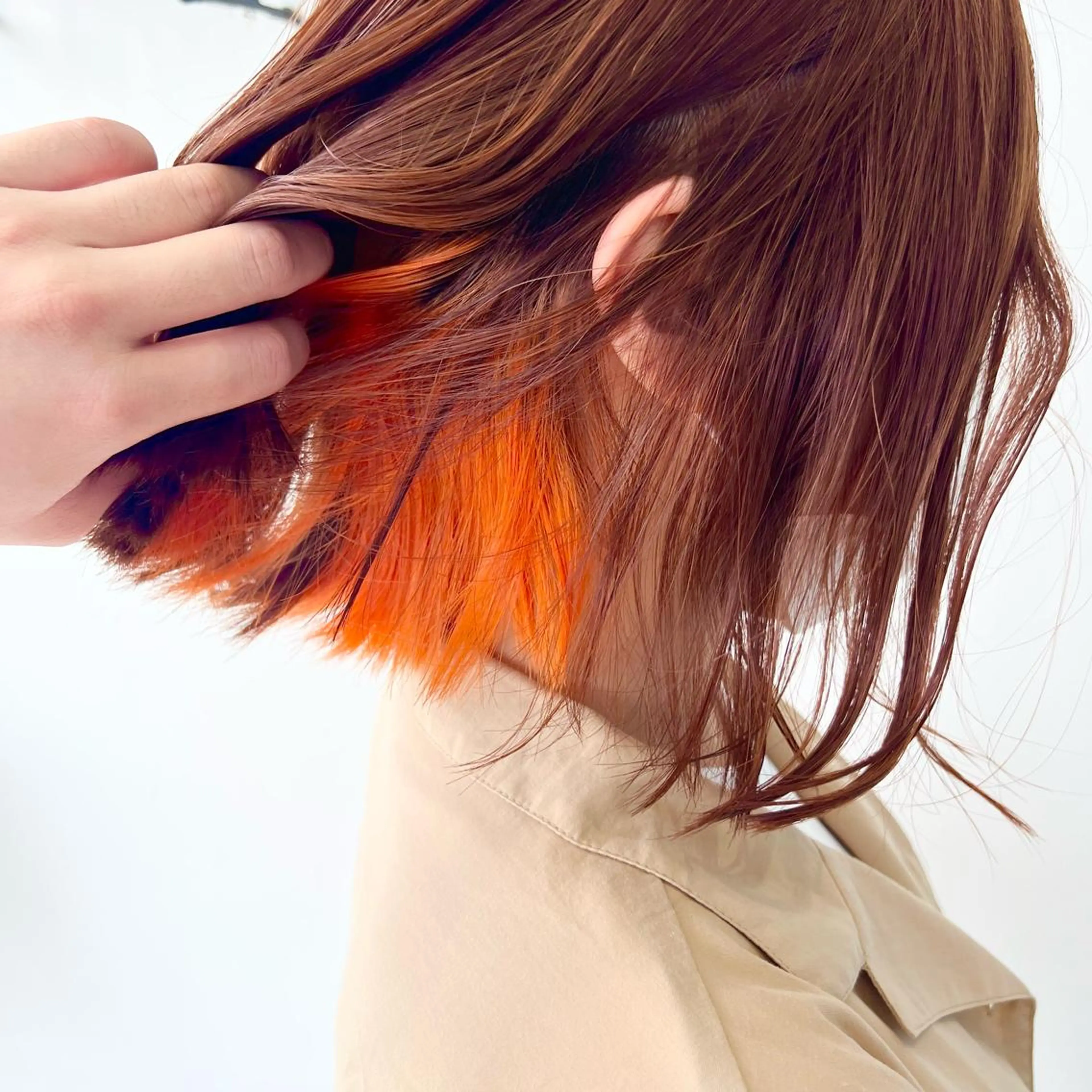 ミディアム 平川 侑磨のヘアスタイル