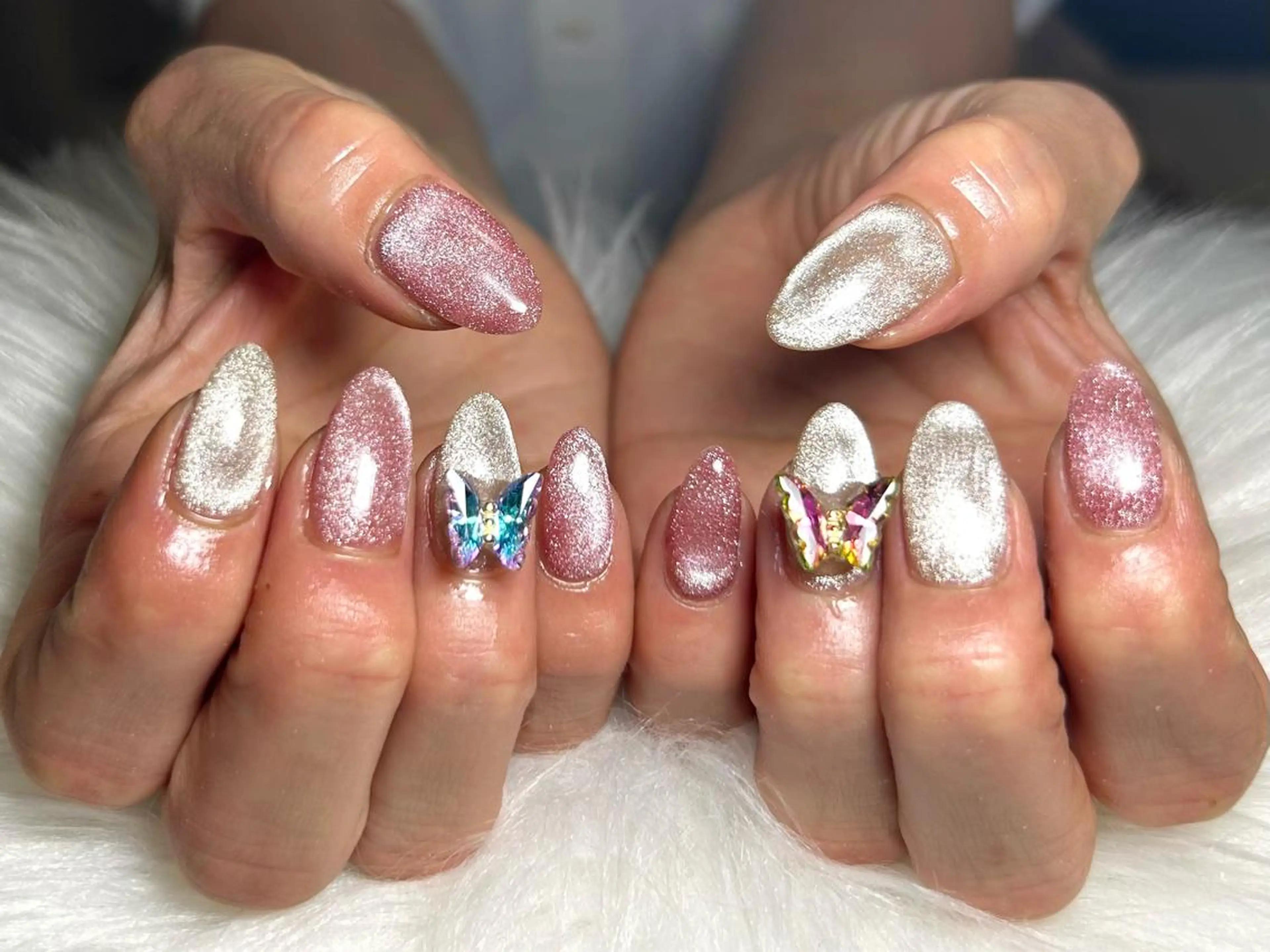 セミロング ハンドネイル renard.所属・nail salon Renardのネイルデザイン