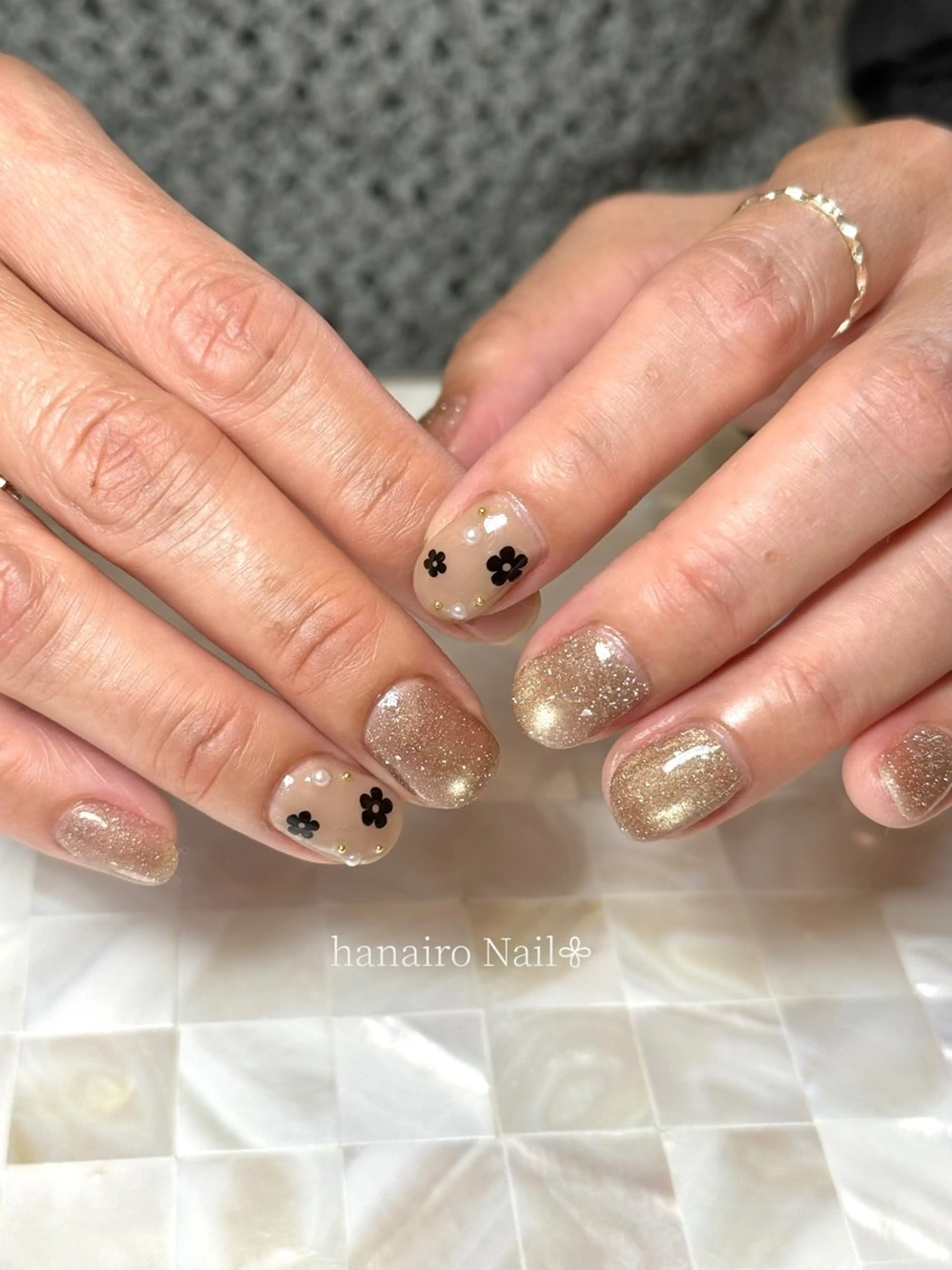 ネイル ハンドネイル hanairo Nailのネイルデザイン