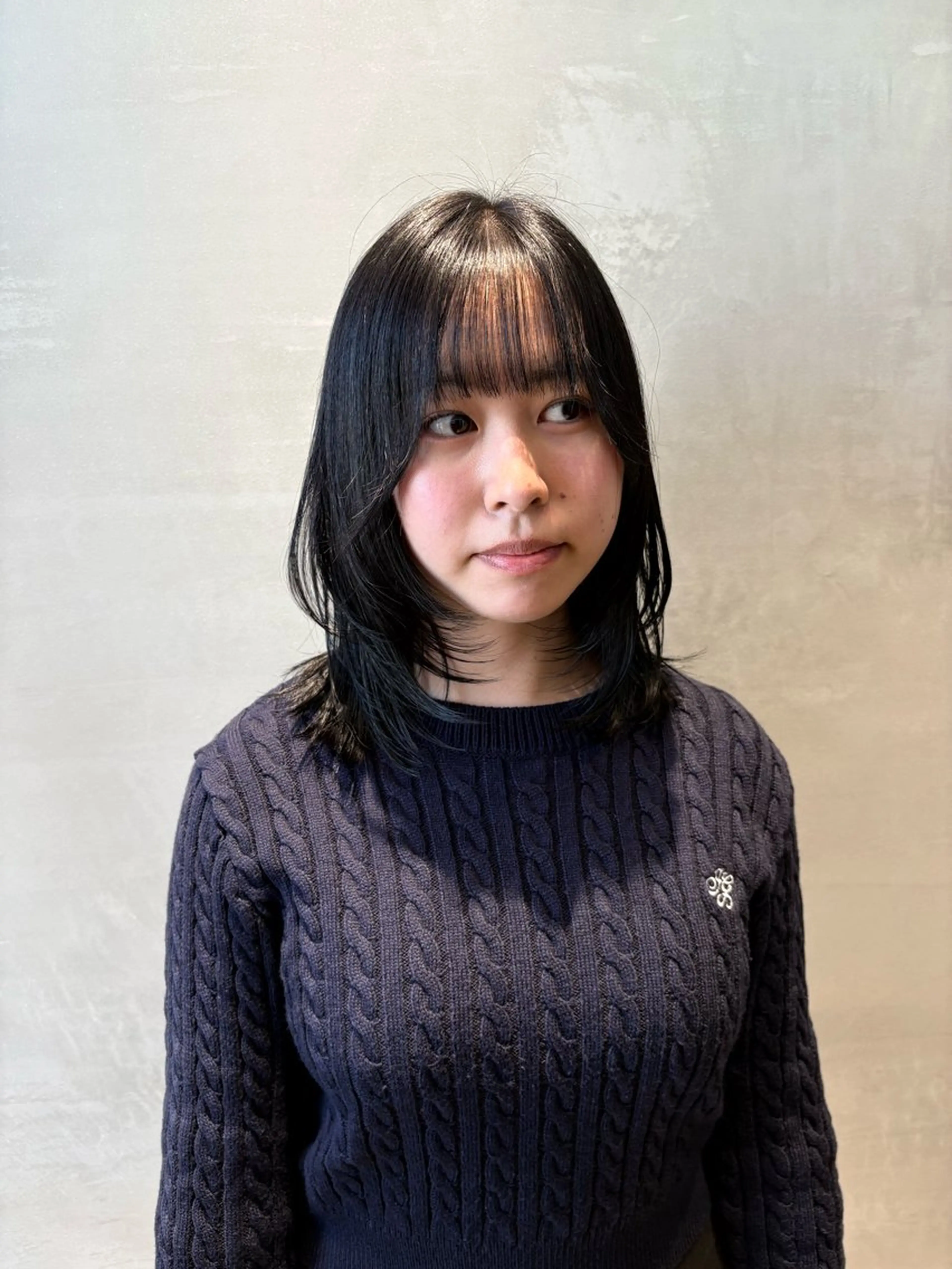 ミディアム 縮毛矯正/韓国ヘア /ブリーチ/ヒロのヘアスタイル