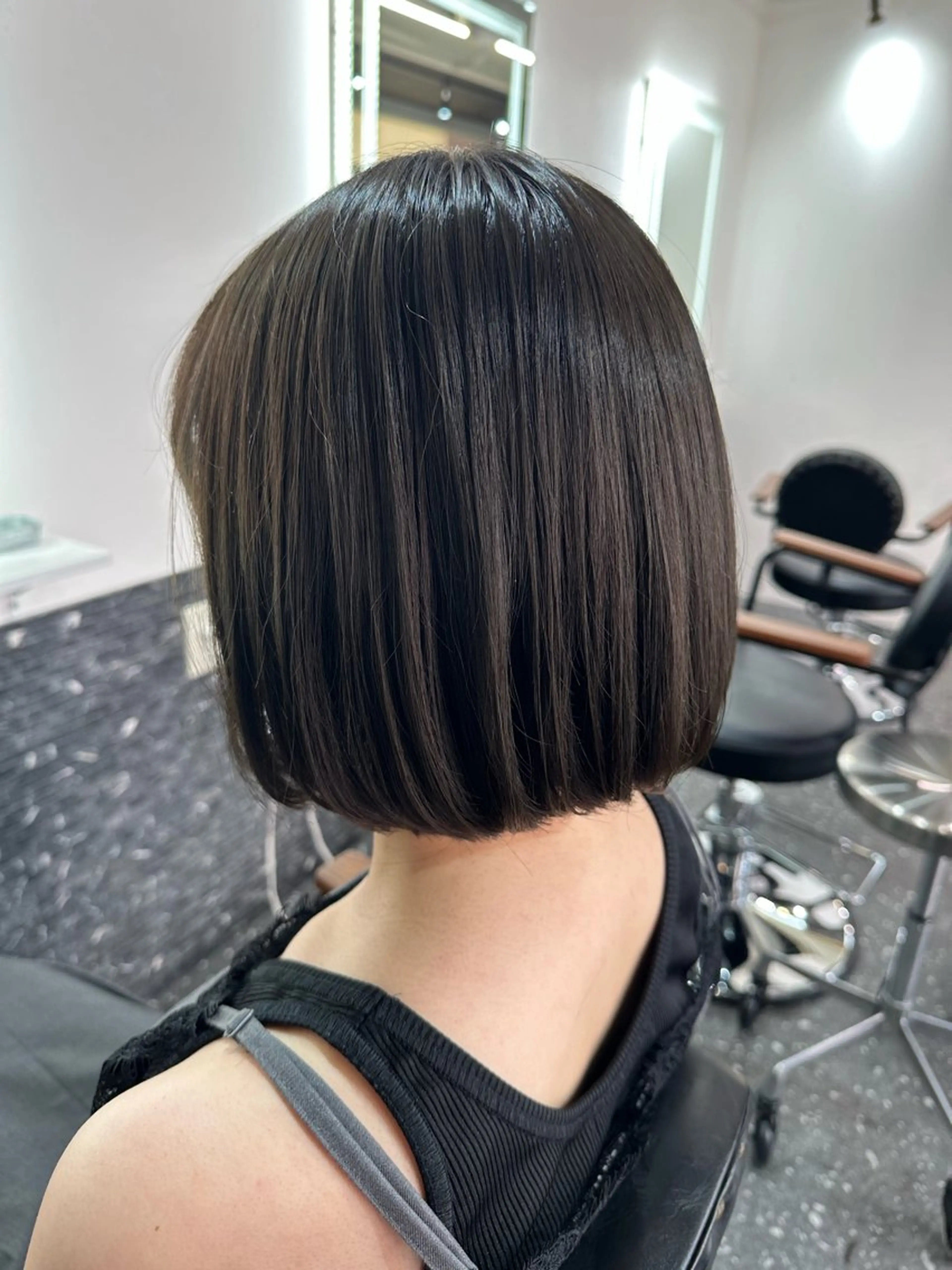 ショート カラー カット ヘアカラー トリートメント 髪質改善⭐️縮毛矯正 中野⭐️Rinaのヘアスタイル