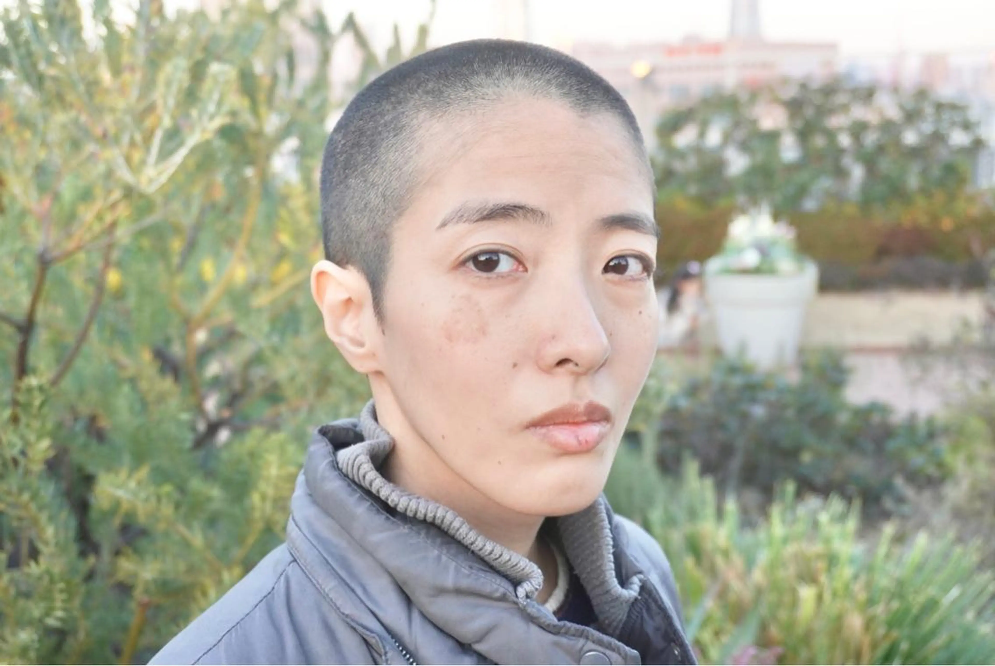 ショート ミヤザキ ユタカのヘアスタイル