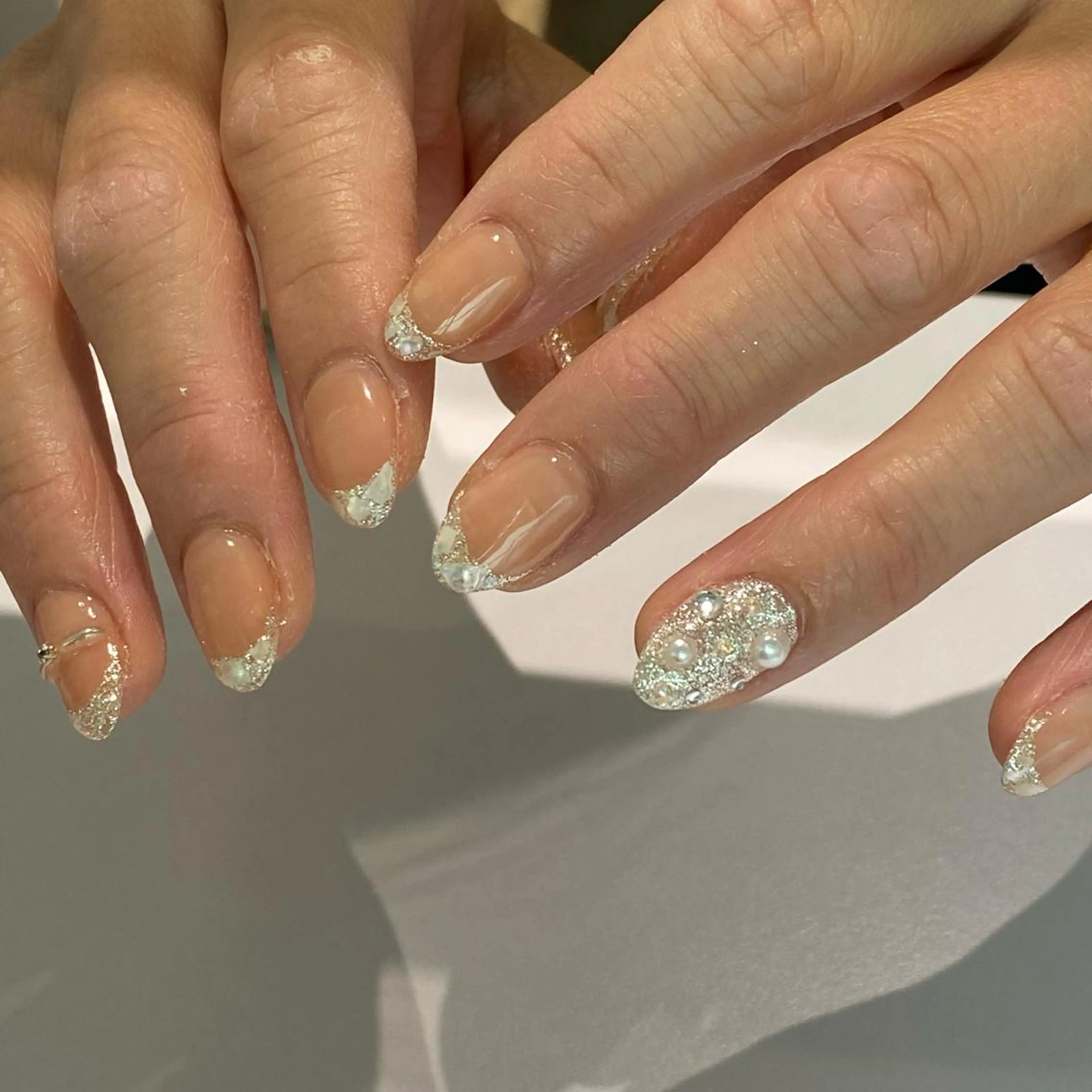 ネイル フレンチネイル nail salon ayanaのネイルデザイン