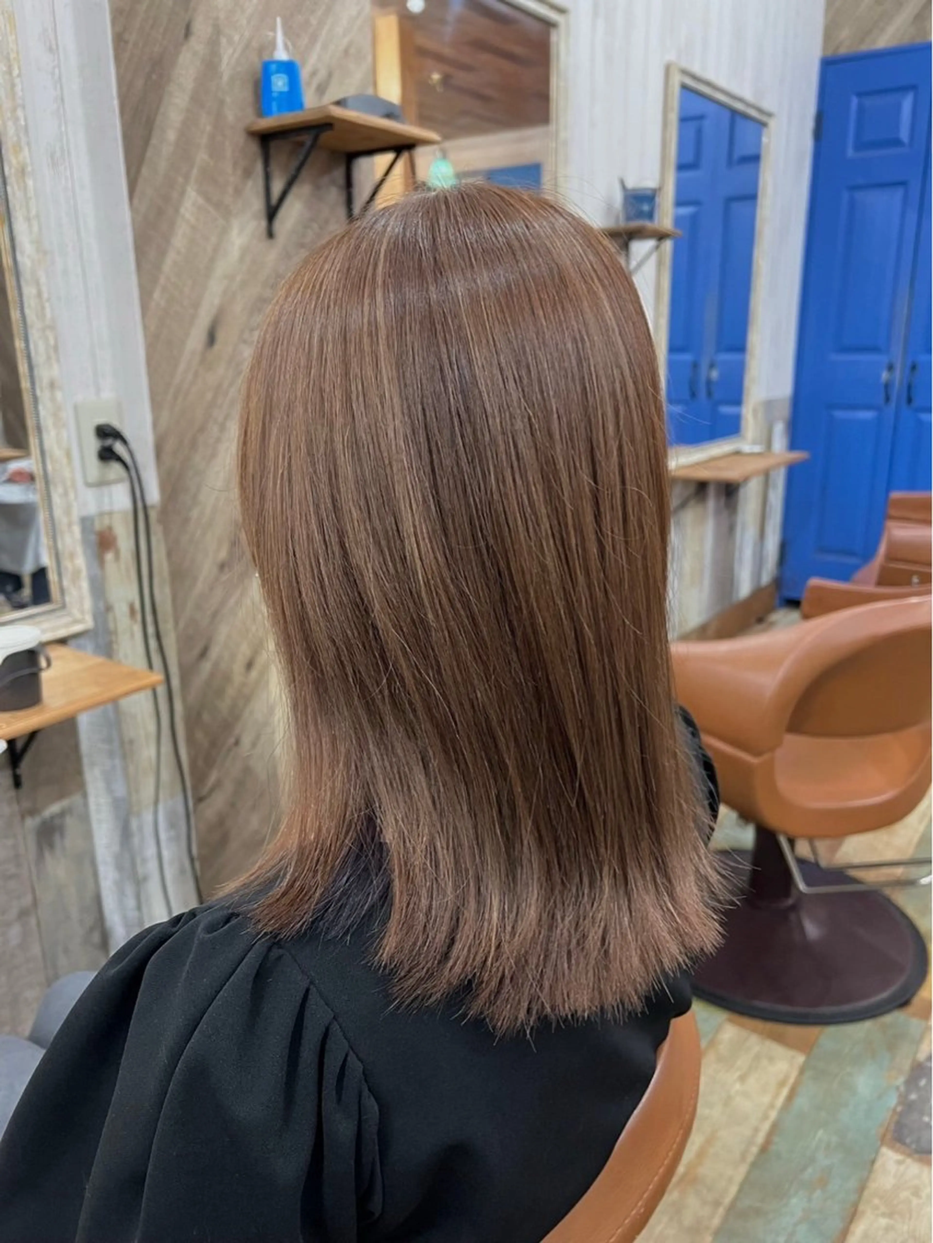 ミディアム カラー Hair's RooMのヘアスタイル