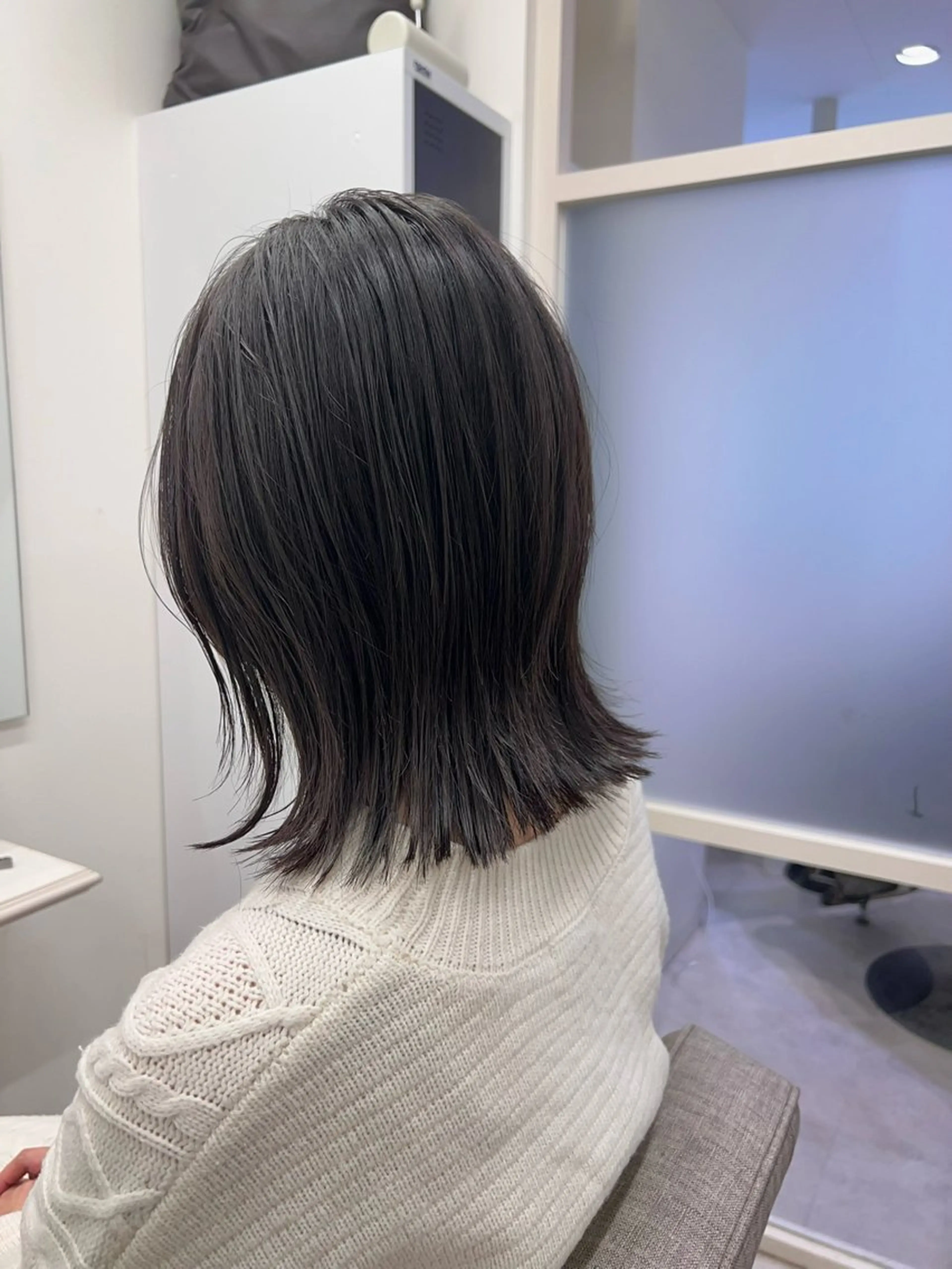 ミディアム 🍀似合わせカット /艶々カラー🫧八木のヘアスタイル