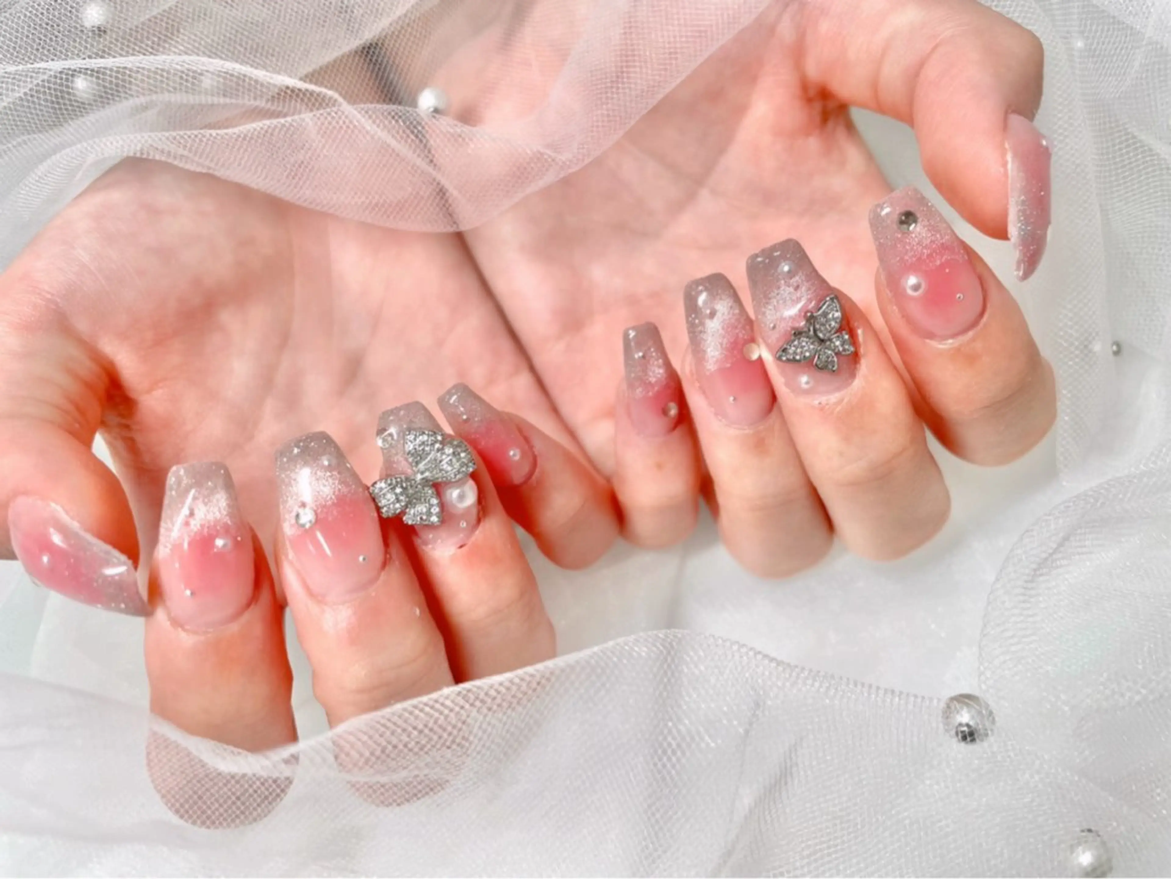 ネイル ハンドネイル ゆりか ジョアアンジェ福島のネイルデザイン