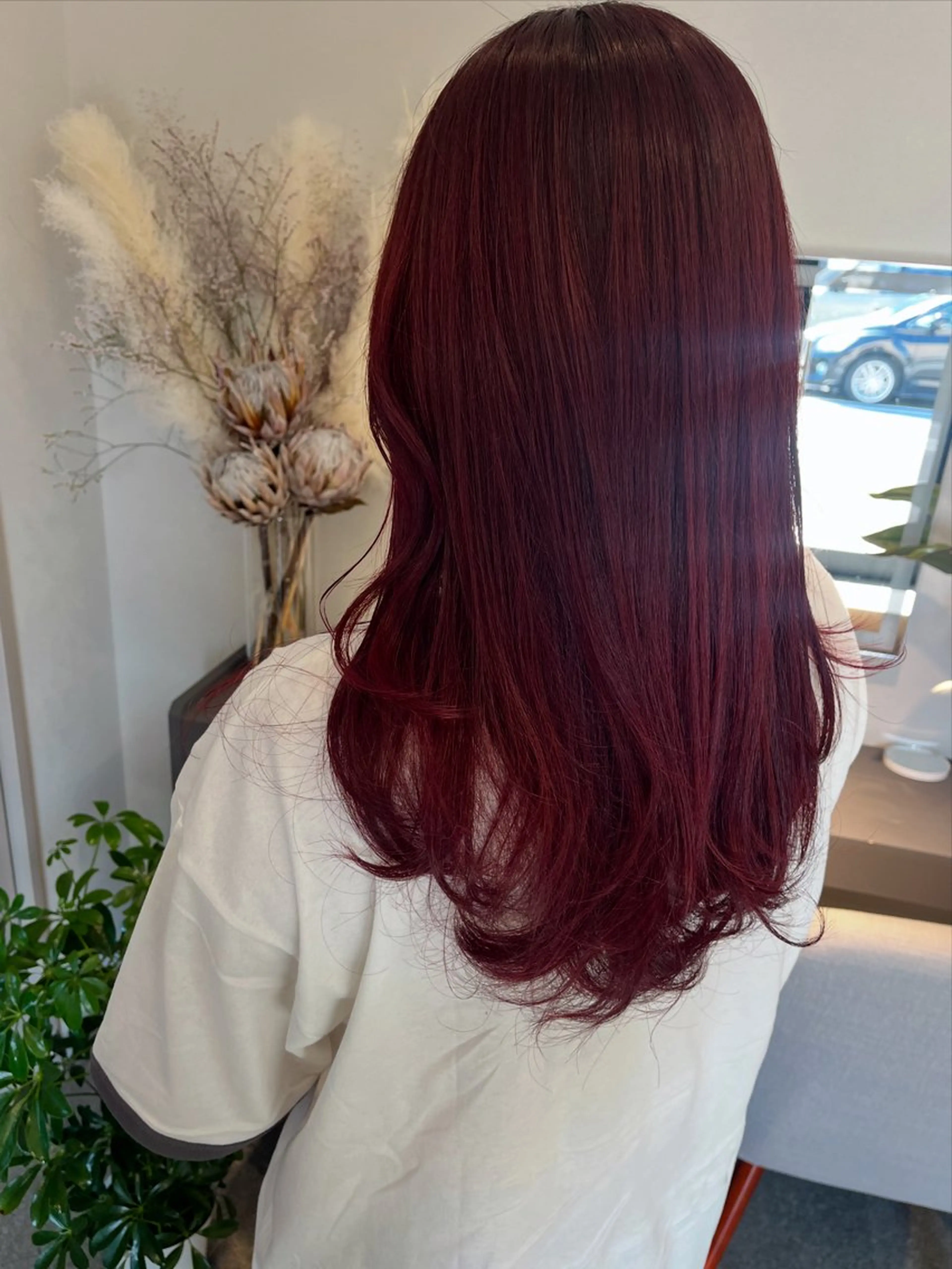 ロング カット ヘアカラー 堀越 エリのヘアスタイル