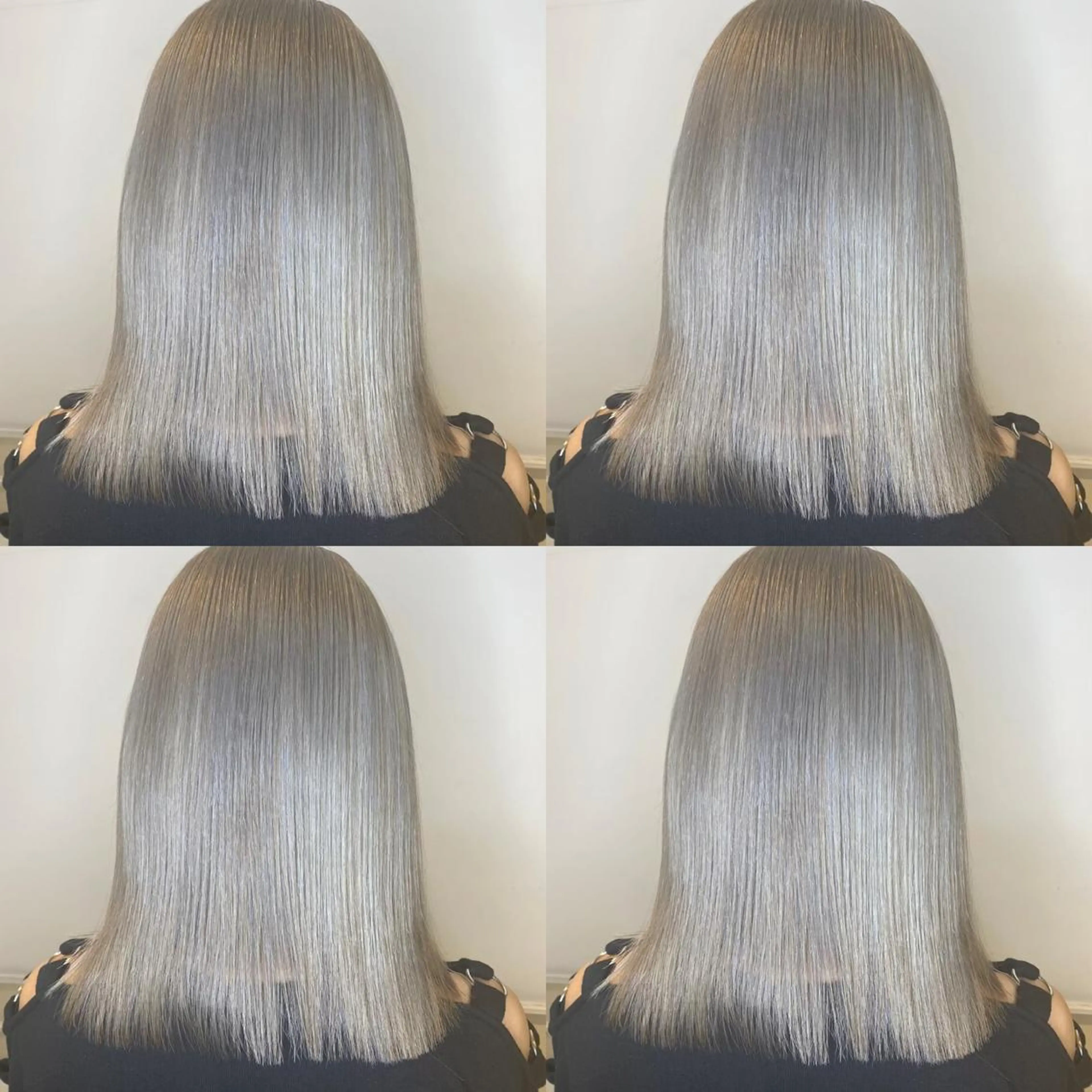 セミロング カラー ヘアアレンジ 💎韓国レイヤー ×エクステゆうま💎のヘアスタイル