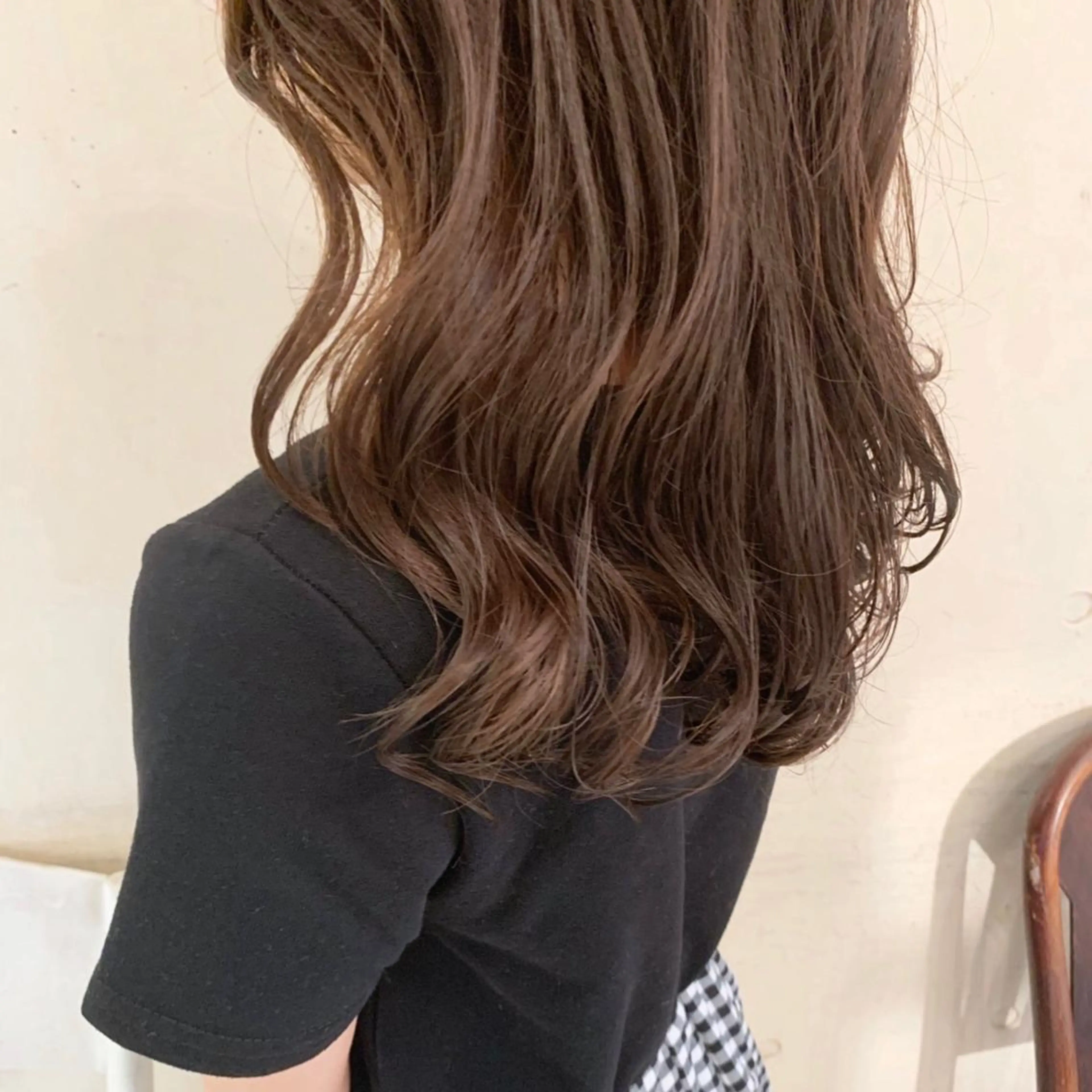 ロング パーマ 銀座No.1髪質改善 縮毛矯正/本木のヘアスタイル