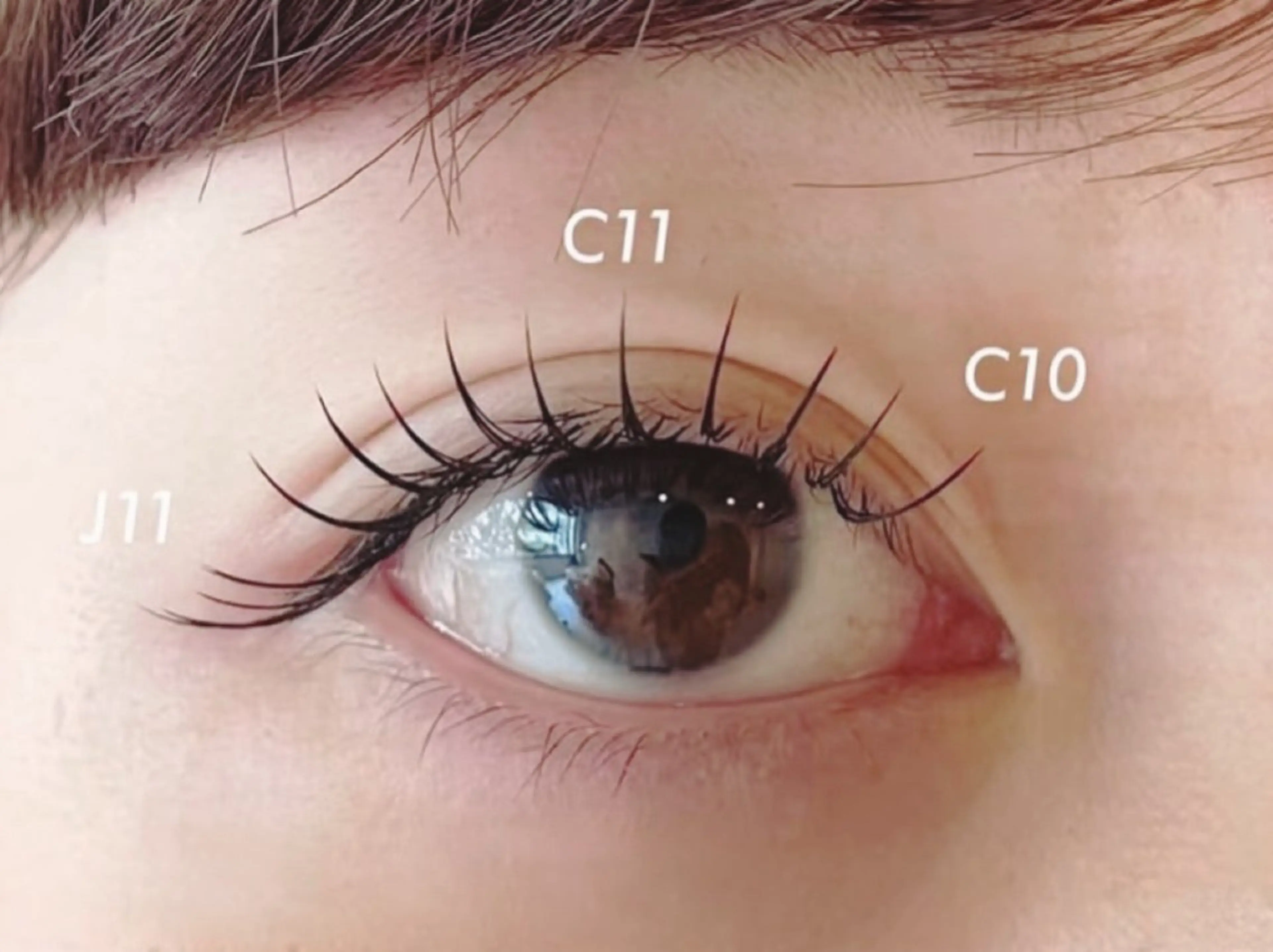 マツエク・マツパ 束感まつ毛 カラーマツエク フラットラッシュ 韓国風マツエク Lカール マツエク ALITA 池袋店✨のマツエク・マツパデザイン