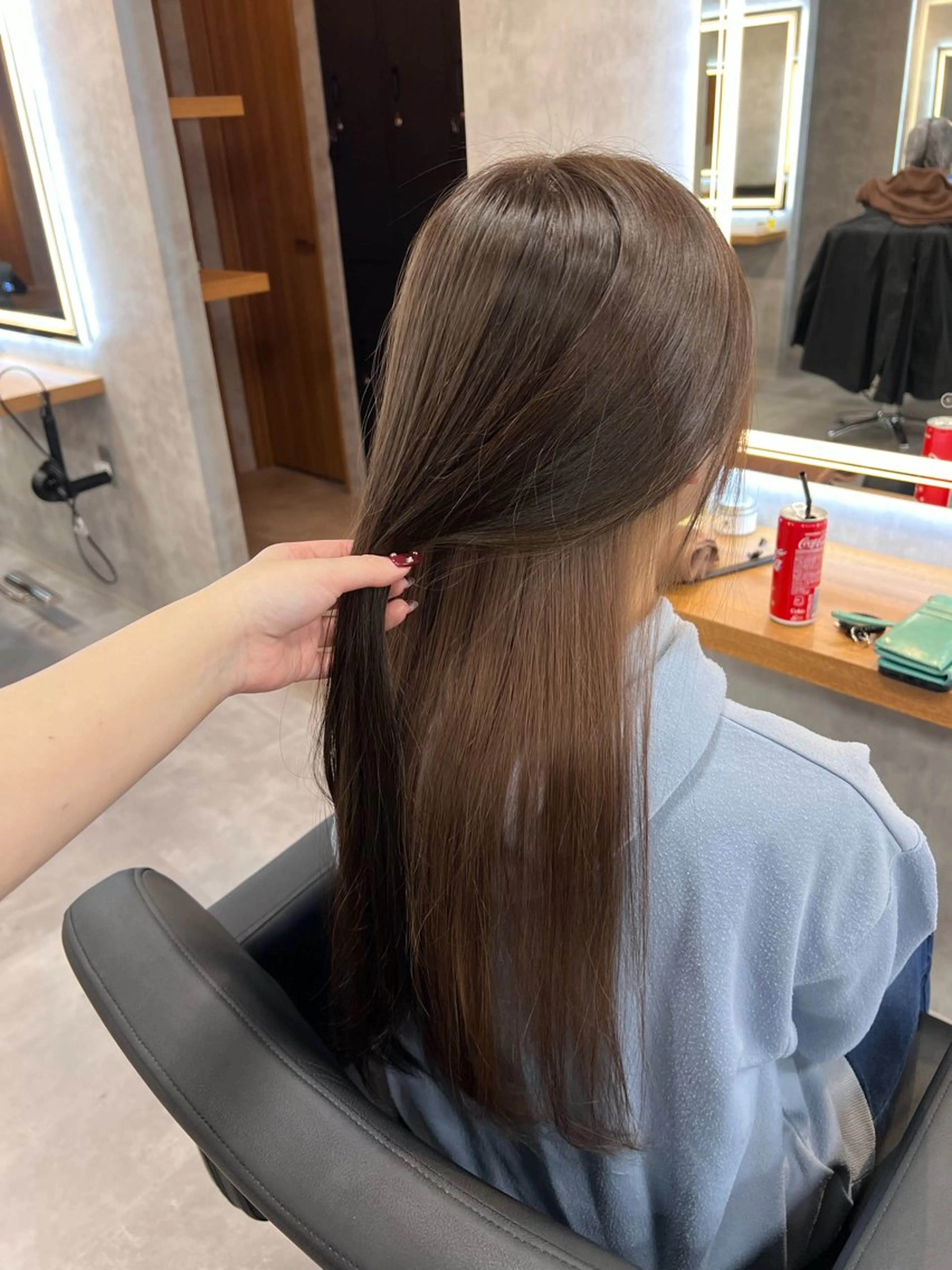 ロング カラー 💖札幌カラー 指名No.1💖玲奈のヘアスタイル