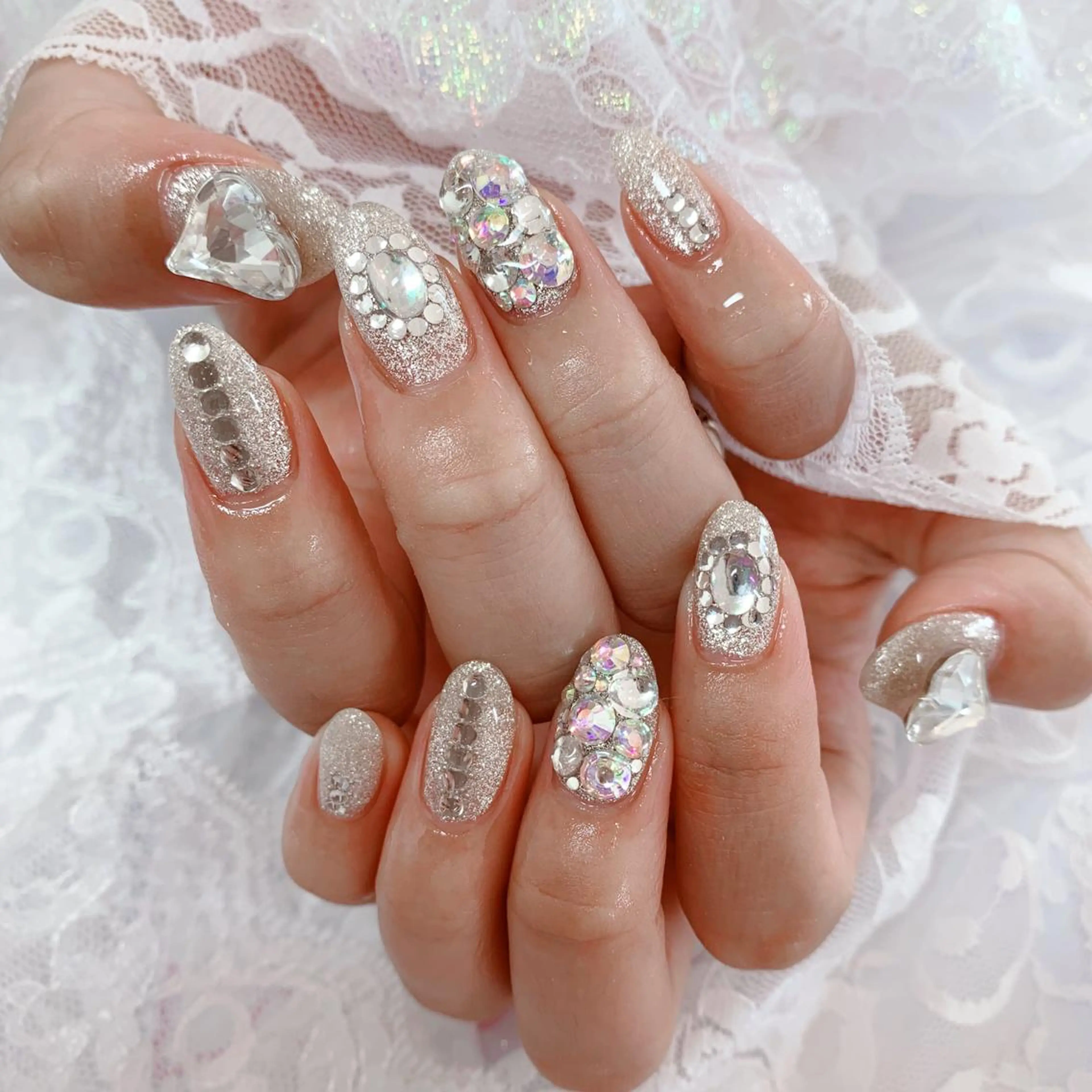 ネイル ハンドネイル La neige* yuki 🐩🌙のネイルデザイン