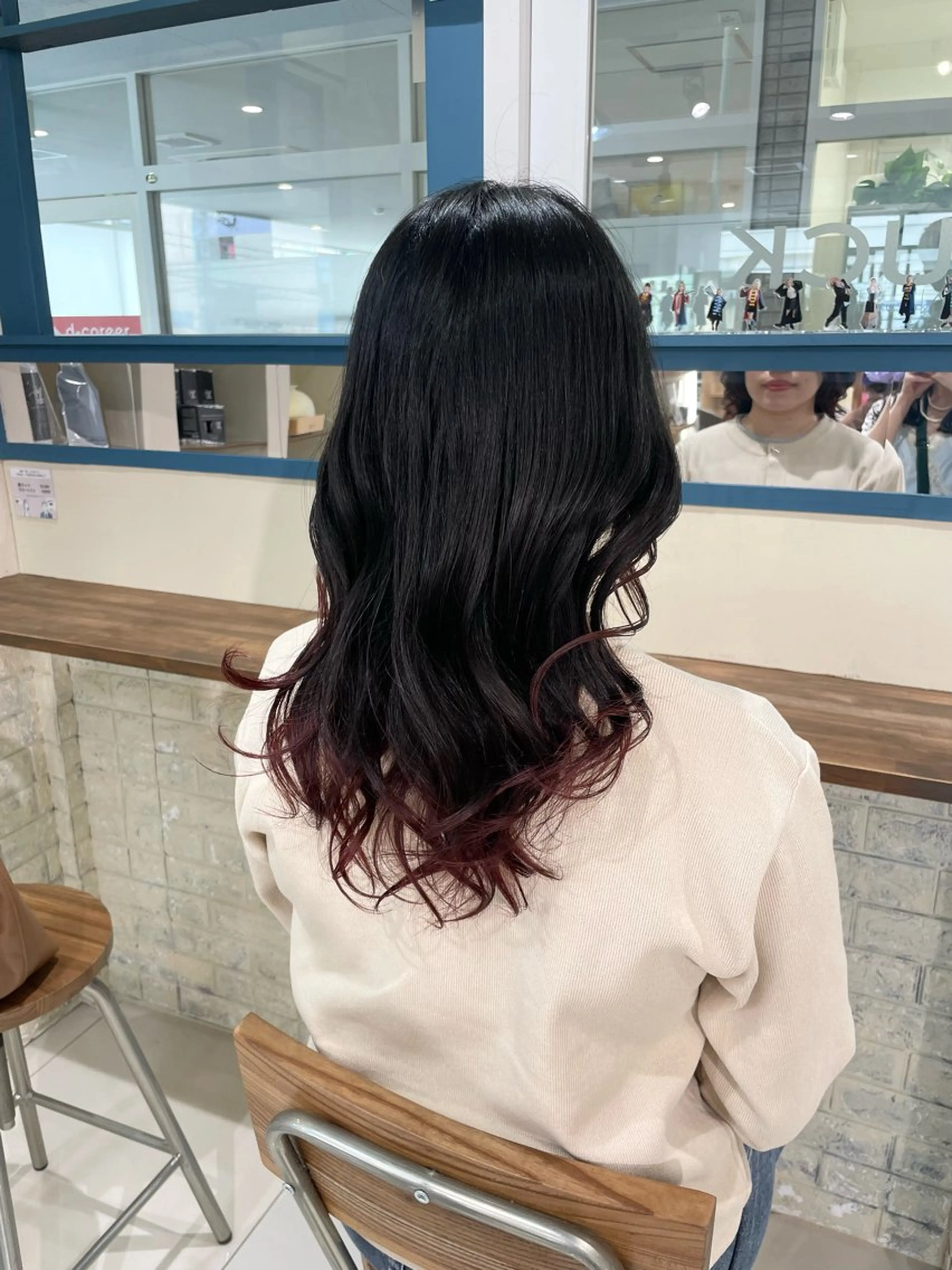 カラー luck みうのヘアスタイル